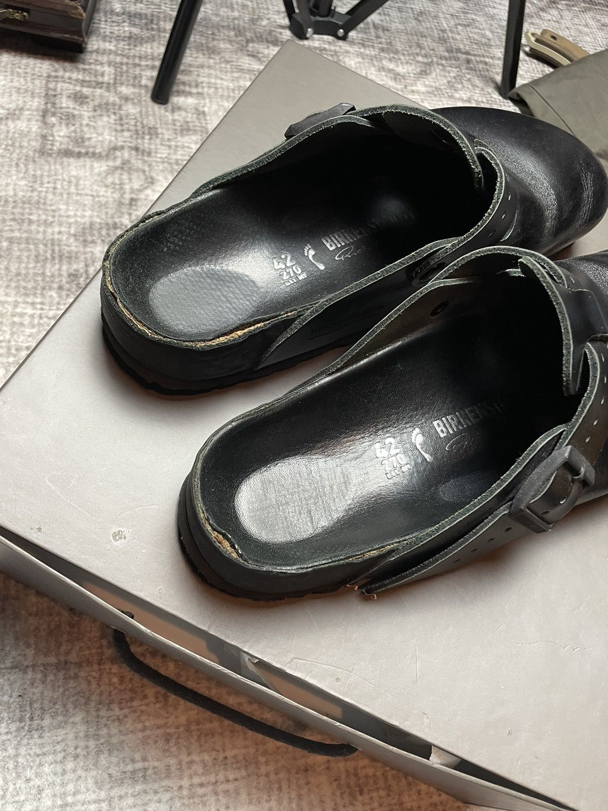 Rick Owens Rick owens Birkenstock Boston Clog Size US 9 / EU 42 - 11 Thumbnail