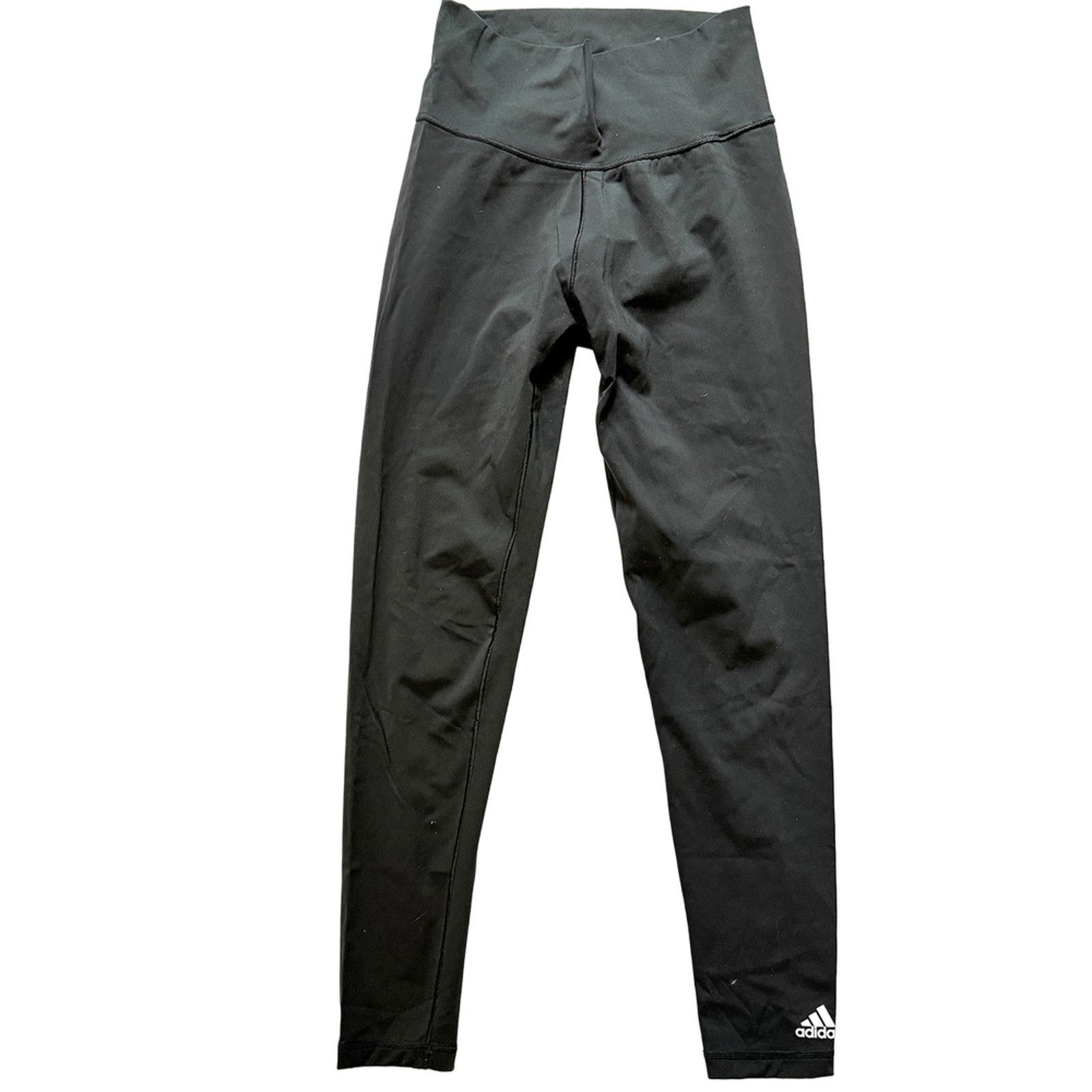 Adidas Adidas Essential ankle length high rise running pants Size 25" / US 0 / IT 36 - 2 Thumbnail