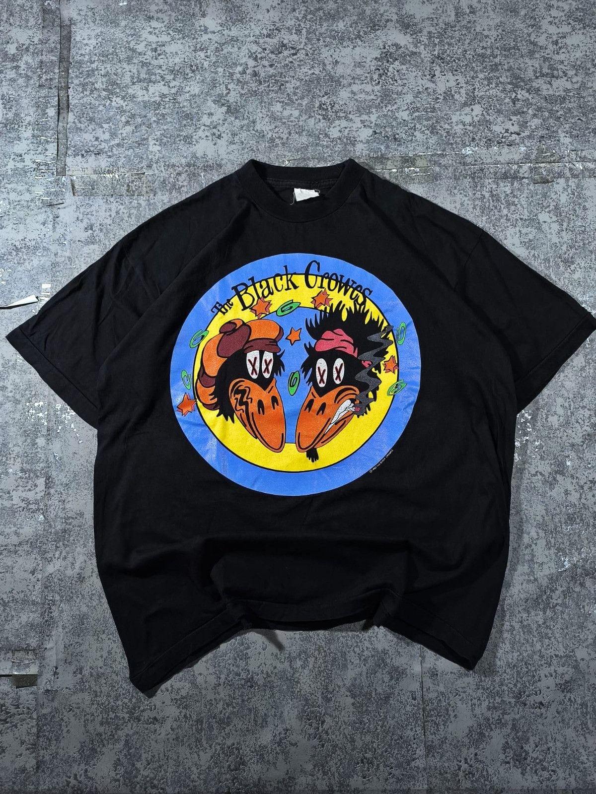 Vintage vintage 1992 the black crows high as the moon eu tour Size US XL / EU 56 / 4 - 1 Thumbnail