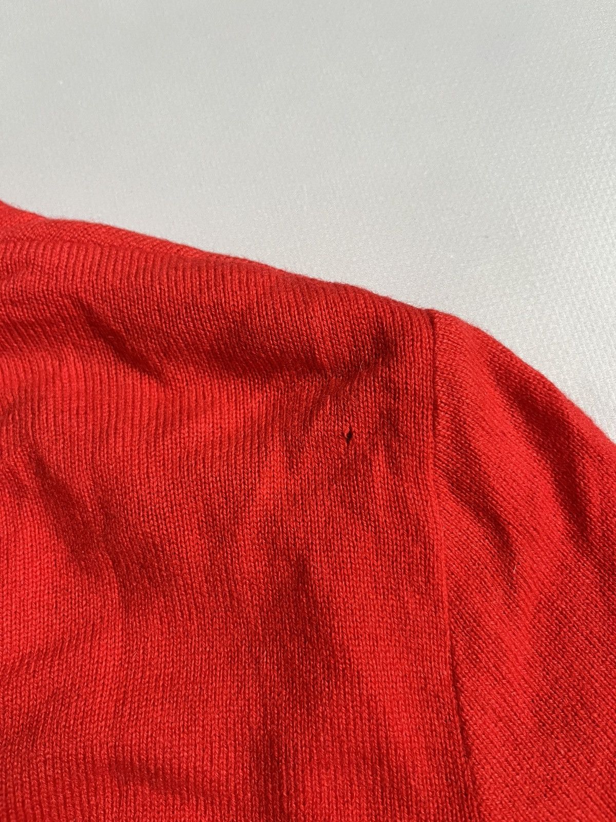 Valentino Vintage 80s Valentino Night Women Wool Viscose Red Cardigan Size M / US 6-8 / IT 42-44 - 11 Thumbnail