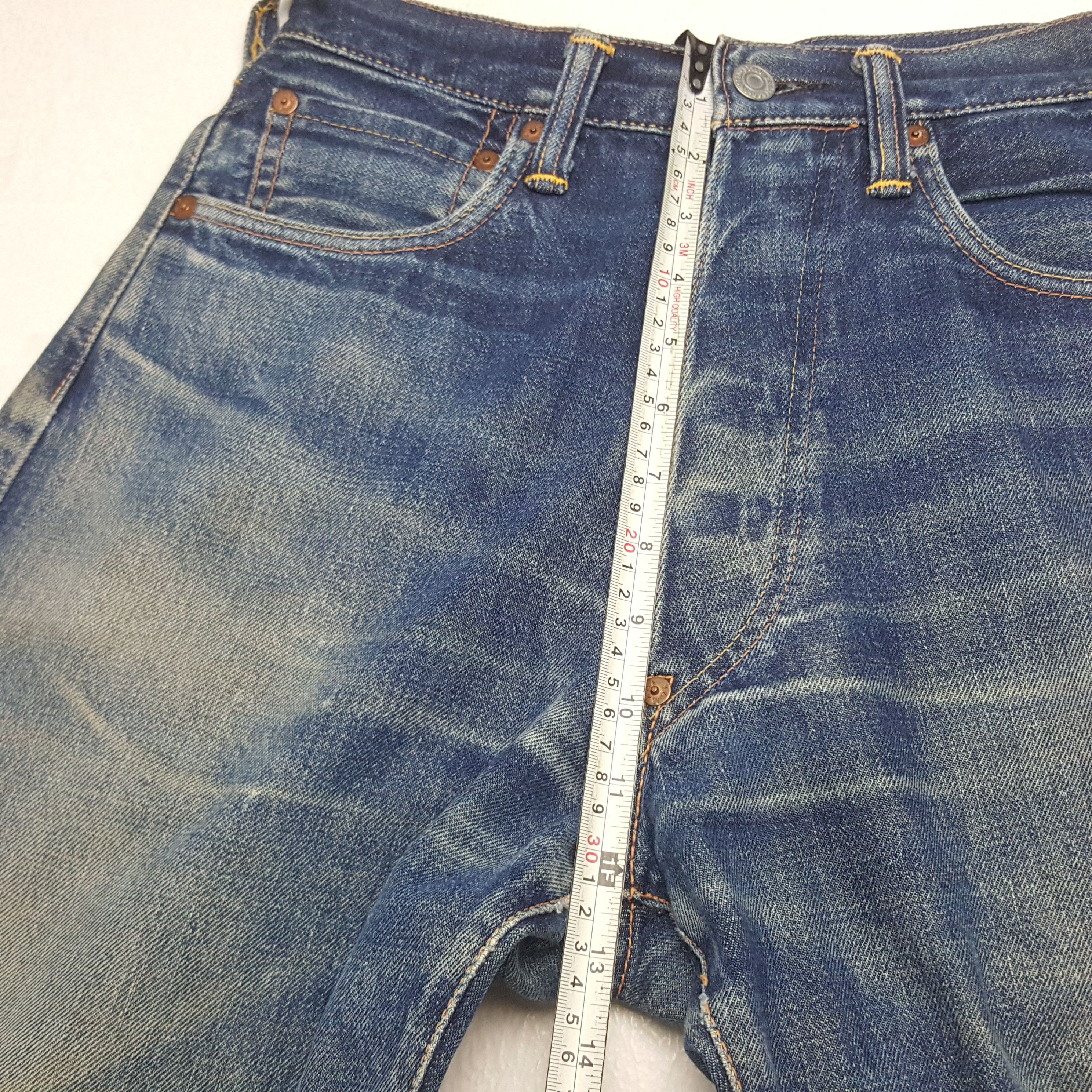 Evisu × Japanese Brand Vintage Evisu Selvedge Custom Art Daicock Denim Jeans Size US 28 / EU 44 - 8 Thumbnail