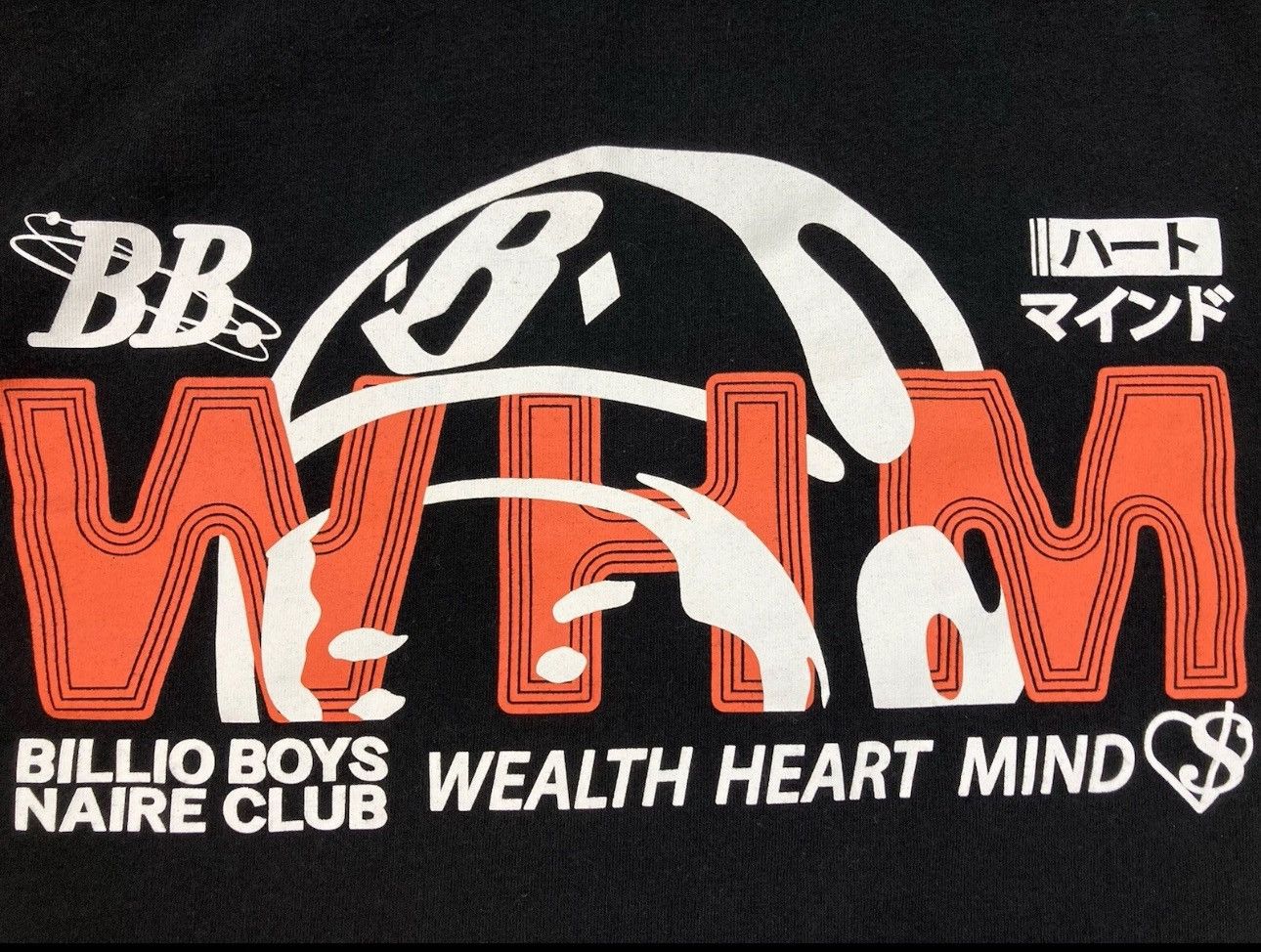 Billionaire Boys Club Billionaire Boys Club WHM Graphic T-shirt Men Large Black Size US L / EU 52-54 / 3 - 2 Thumbnail