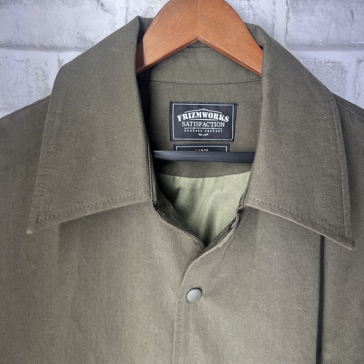 FrizmWORKS FRIZMWORKS Melbou Blouson Jacket - Olive Size US L / EU 52-54 / 3 - 6 Thumbnail