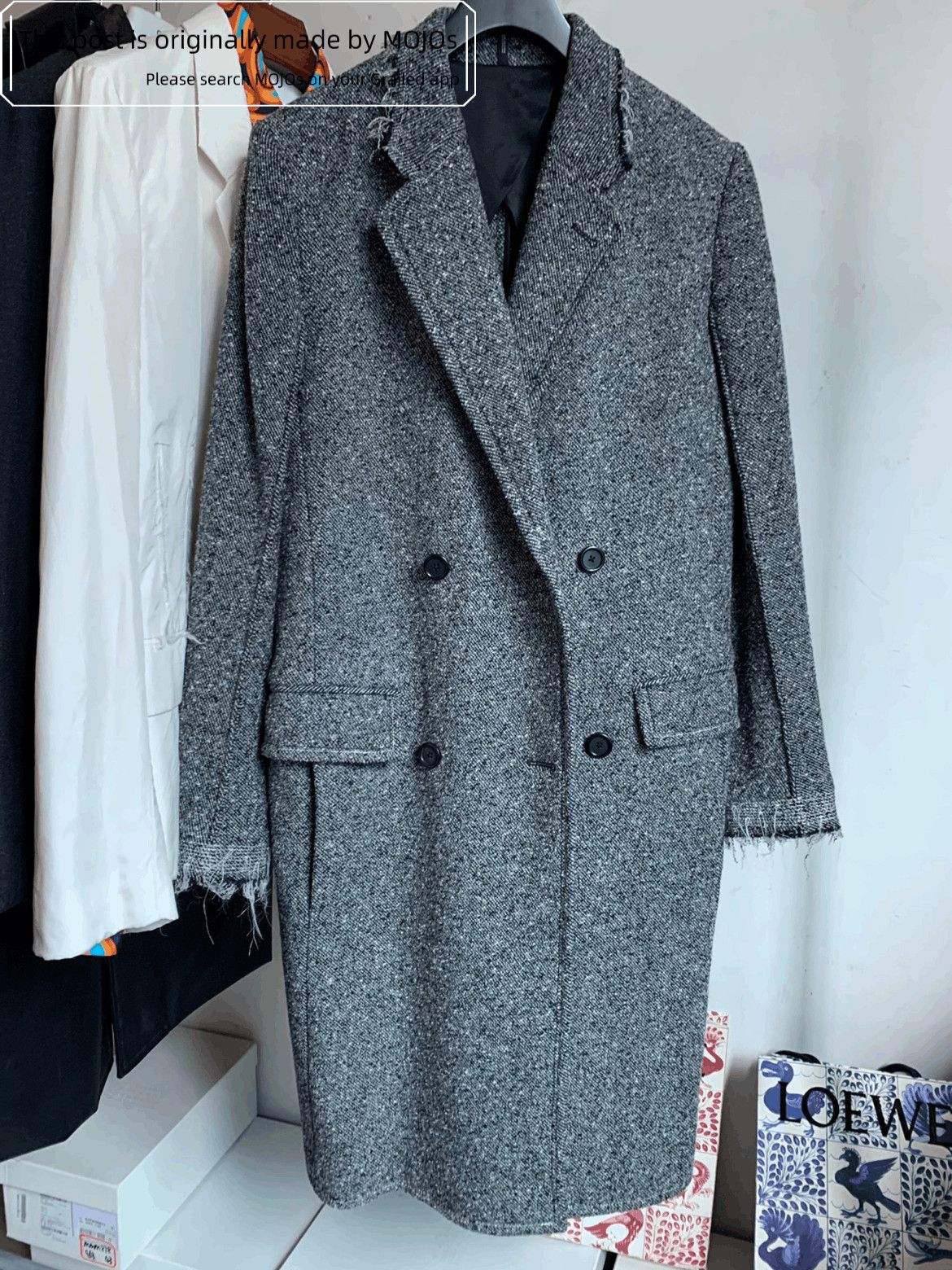 Helmut Lang Helmut Lang Distressed Sleeves Coat Size US S / EU 44-46 / 1 - 1 Thumbnail