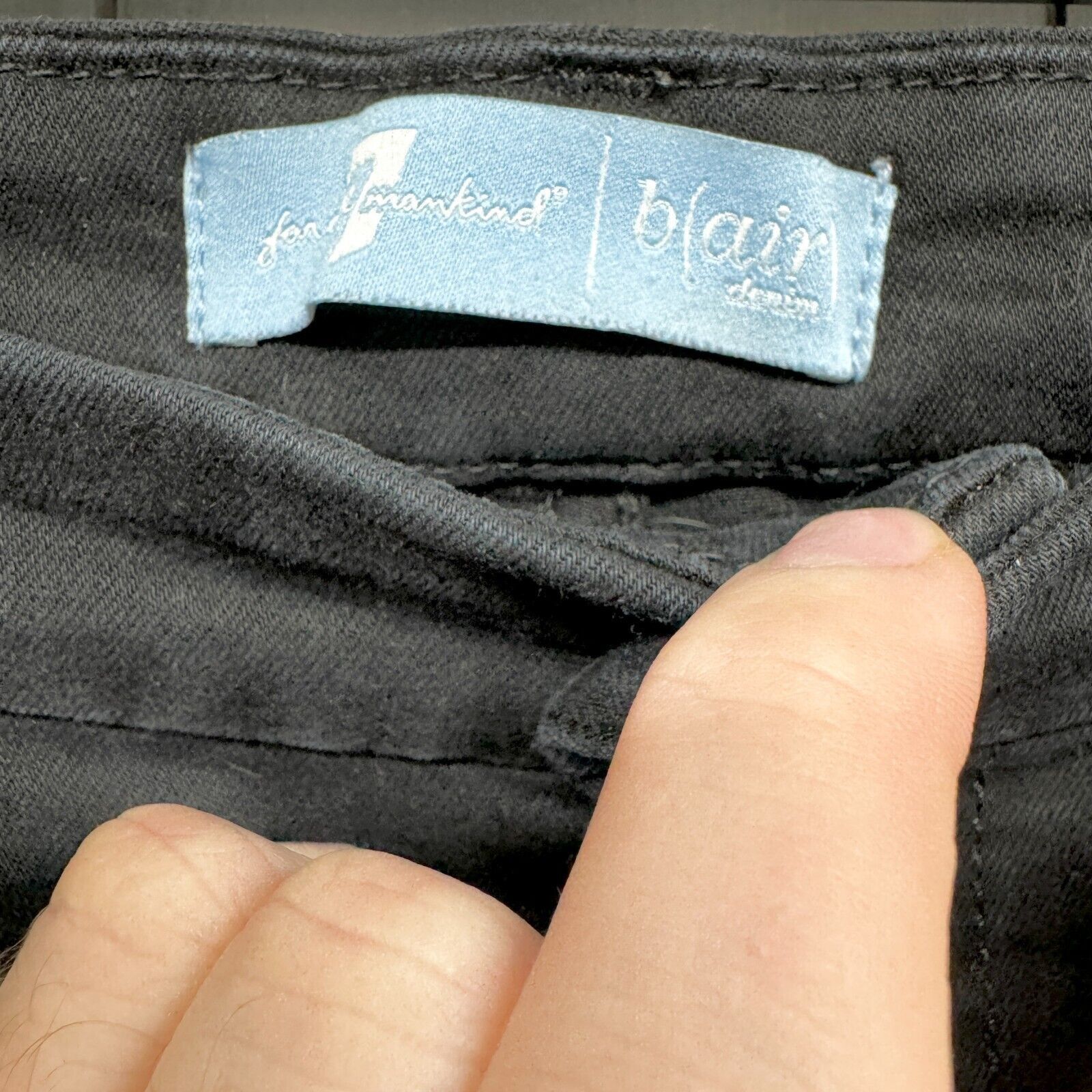 7 For All Mankind 7 For All Mankind Low Rise Blair Ankle Skinny Jeans Size 27 Size 27" / US 4 / IT 40 - 2 Thumbnail