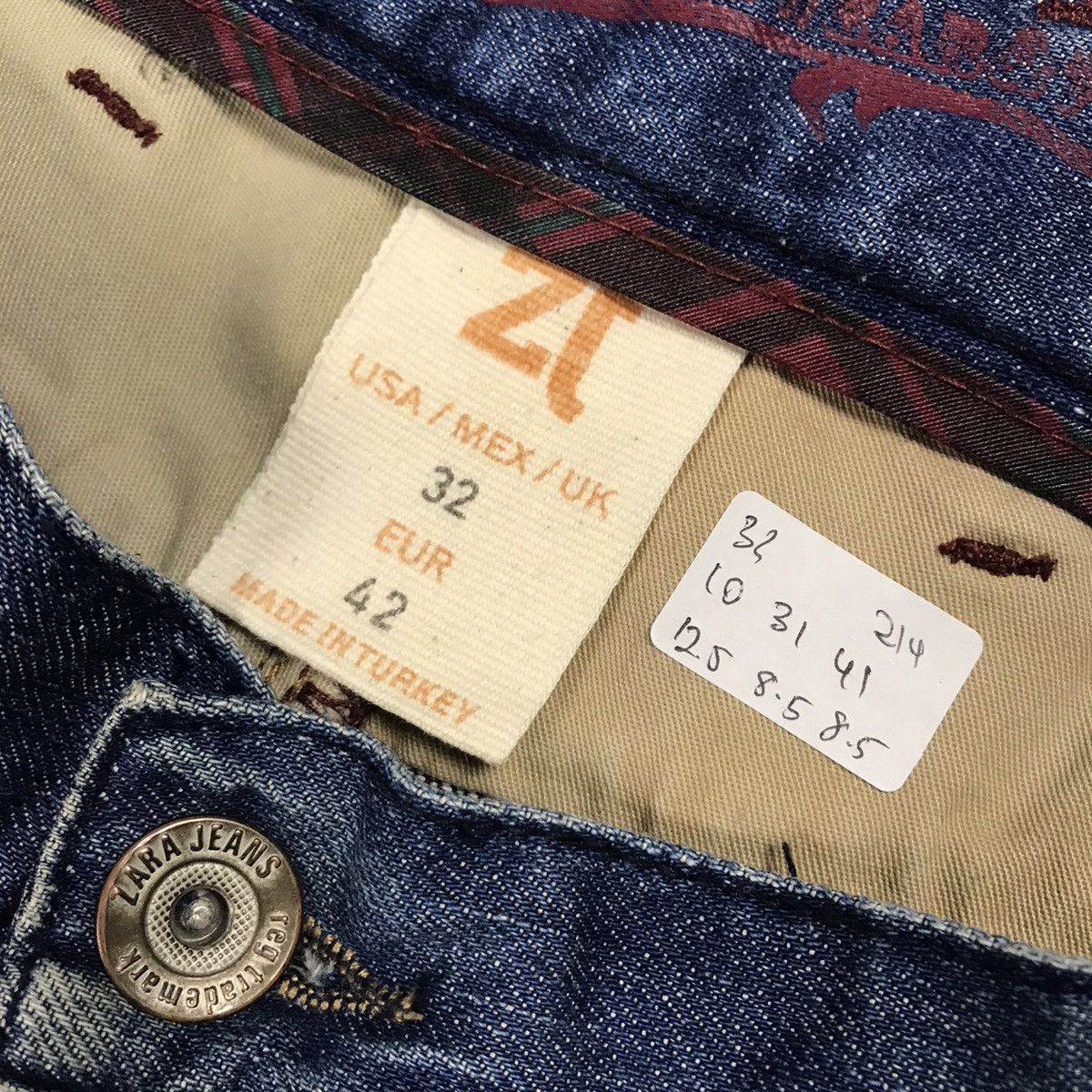 Japanese Brand × Zara Distressed japan style denim Zara jeans pants Size US 32 / EU 48 - 15 Thumbnail