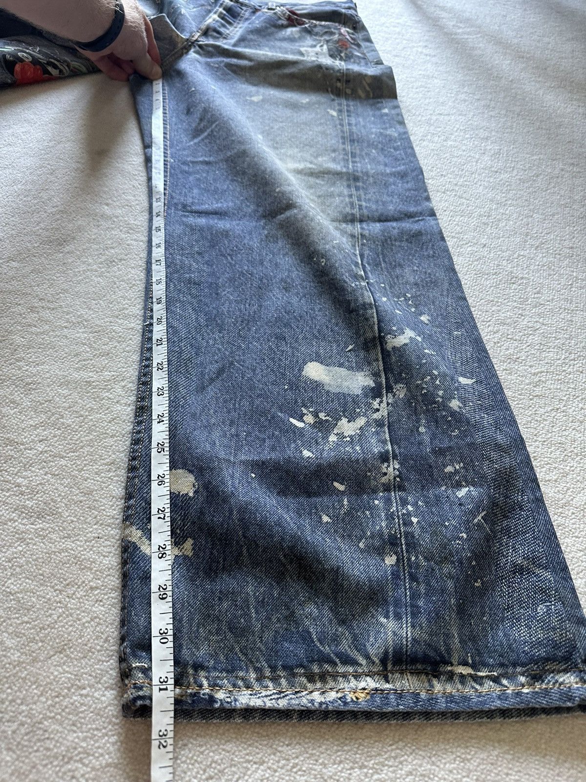 Acne Studios SS24 Acne studios loose fit rope chain jeans 48 Size US 32 / EU 48 - 8 Thumbnail