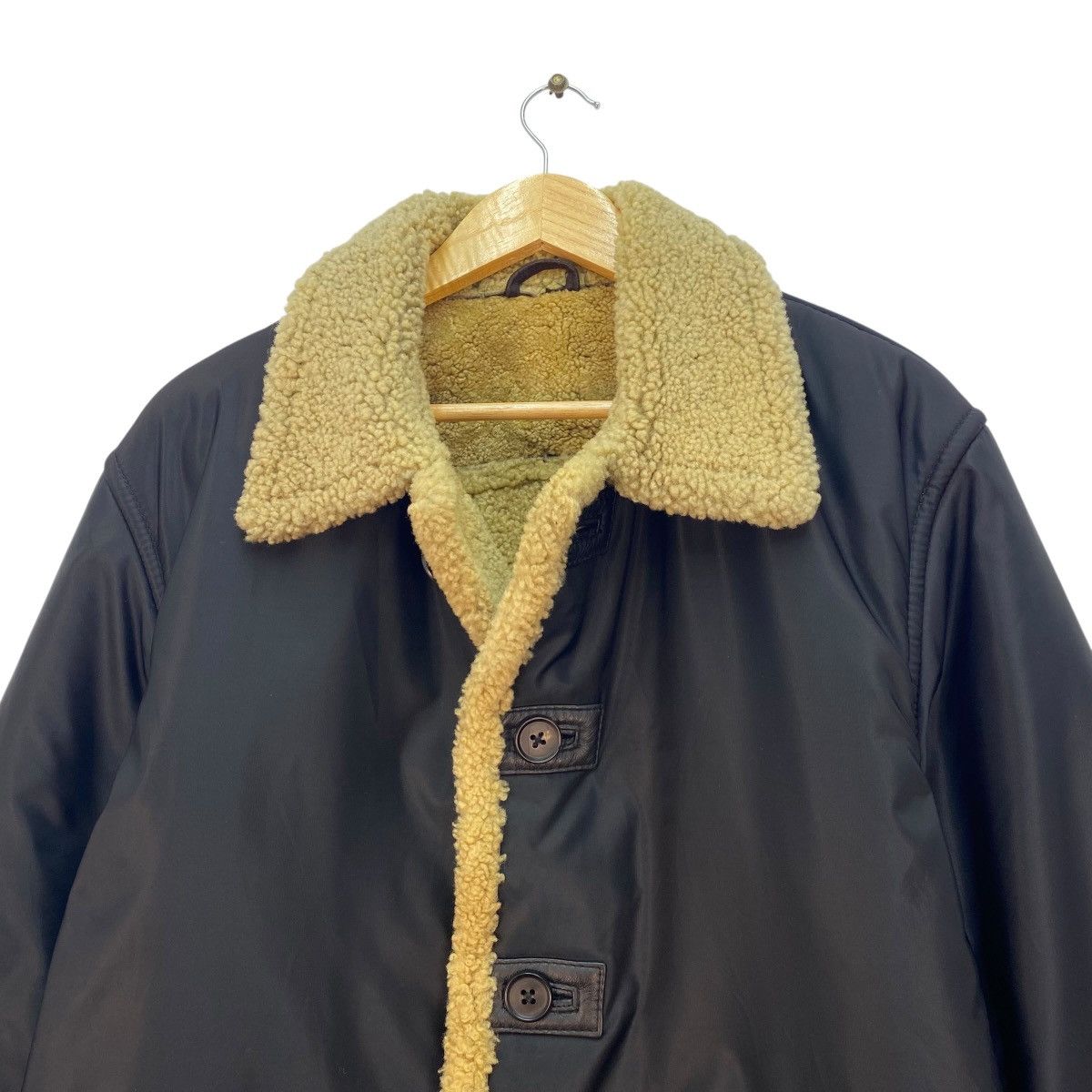 ABAHOUSE 💥Vintage Japanese Brand Abah House Shearling Jacket Size US M / EU 48-50 / 2 - 4 Thumbnail