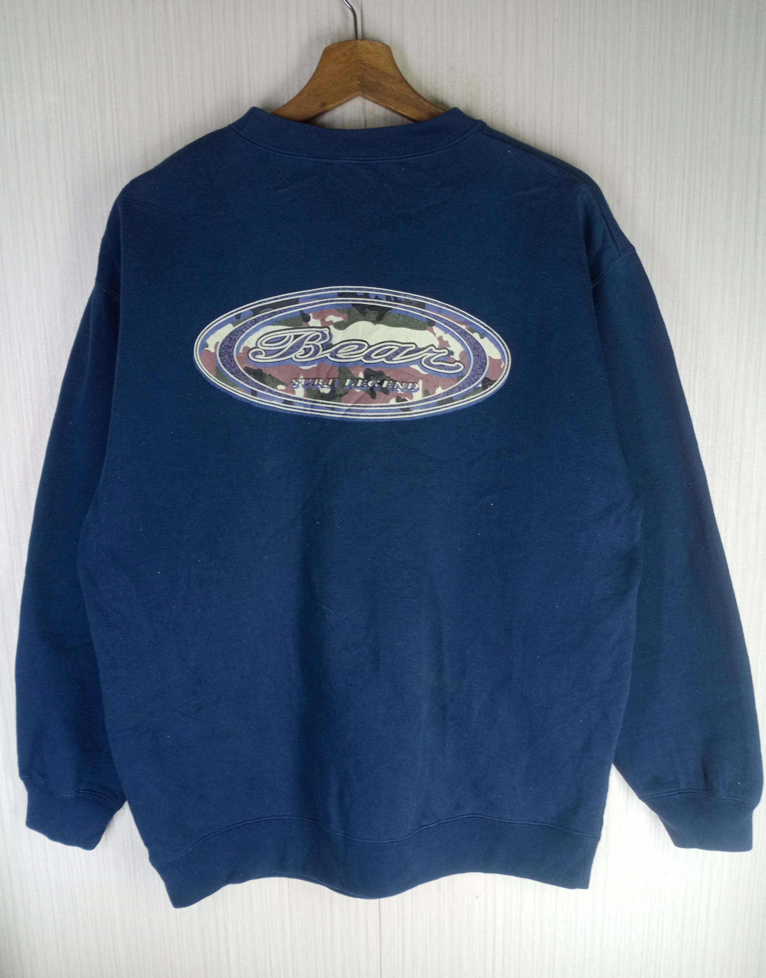 Ron Jon Surf Shop Rare Vintage Bear Surfboards Big Logo Crewneck Sweatshirt Size US L / EU 52-54 / 3 - 2 Thumbnail
