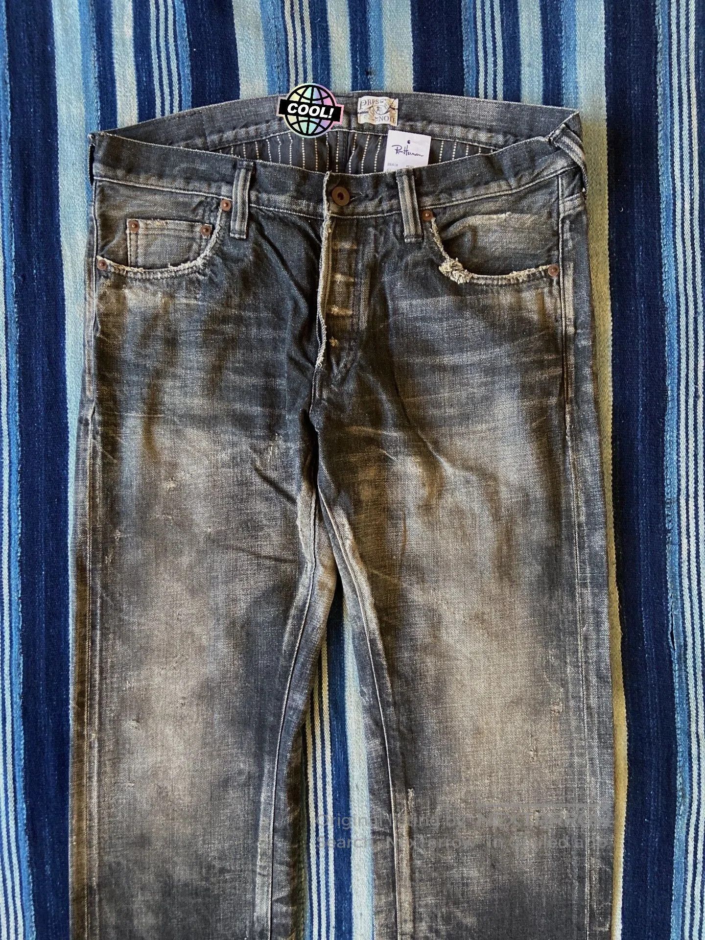 Prps prps noir barracuda heavy wash jeans. Size US 34 / EU 50 - 2 Thumbnail