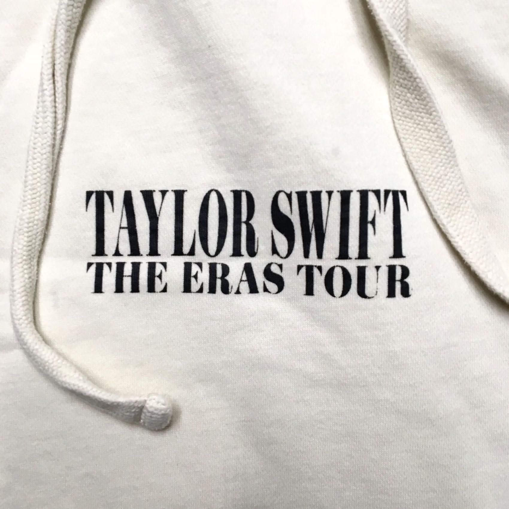 Vintage Taylor Swift The Eras Tour Merch Hoodie Adult Small Beige Pullover Size US S / EU 44-46 / 1 - 5 Thumbnail