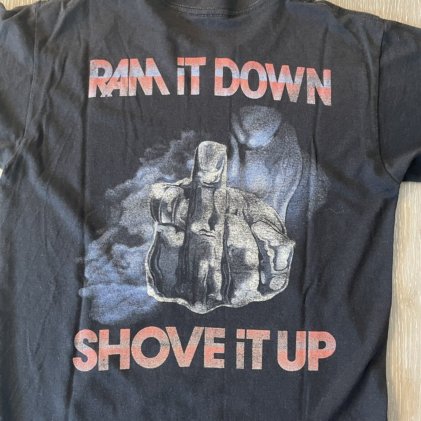 Vintage Vtg 1988 Judas Priest Ram It Up Shove It Down T-Shirt Rock M Size US M / EU 48-50 / 2 - 9 Thumbnail