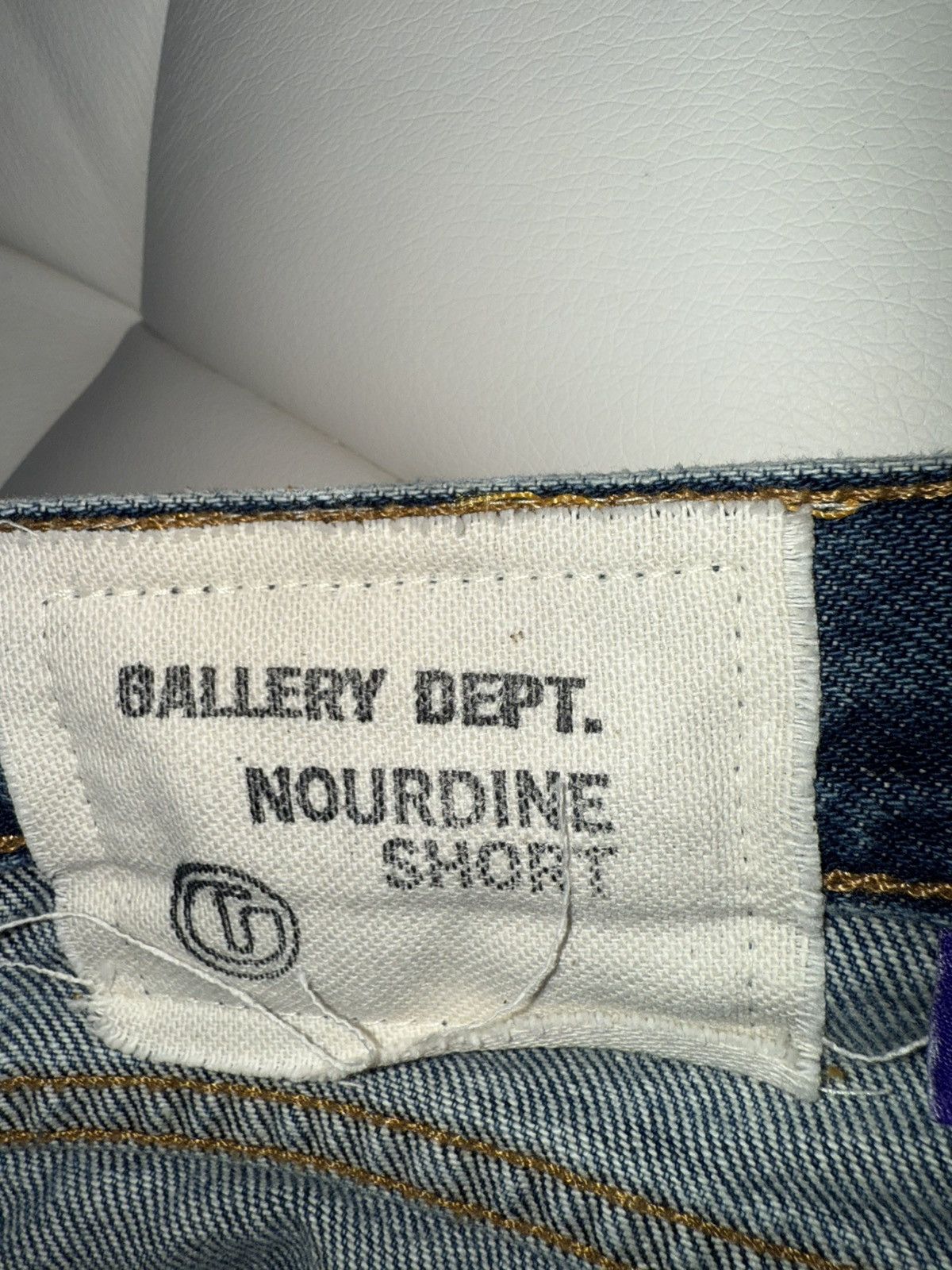 Gallery Dept. GALLERY DEPT PAINT SPLATTER DENIM SHORTS Size US 36 / EU 52 - 4 Thumbnail