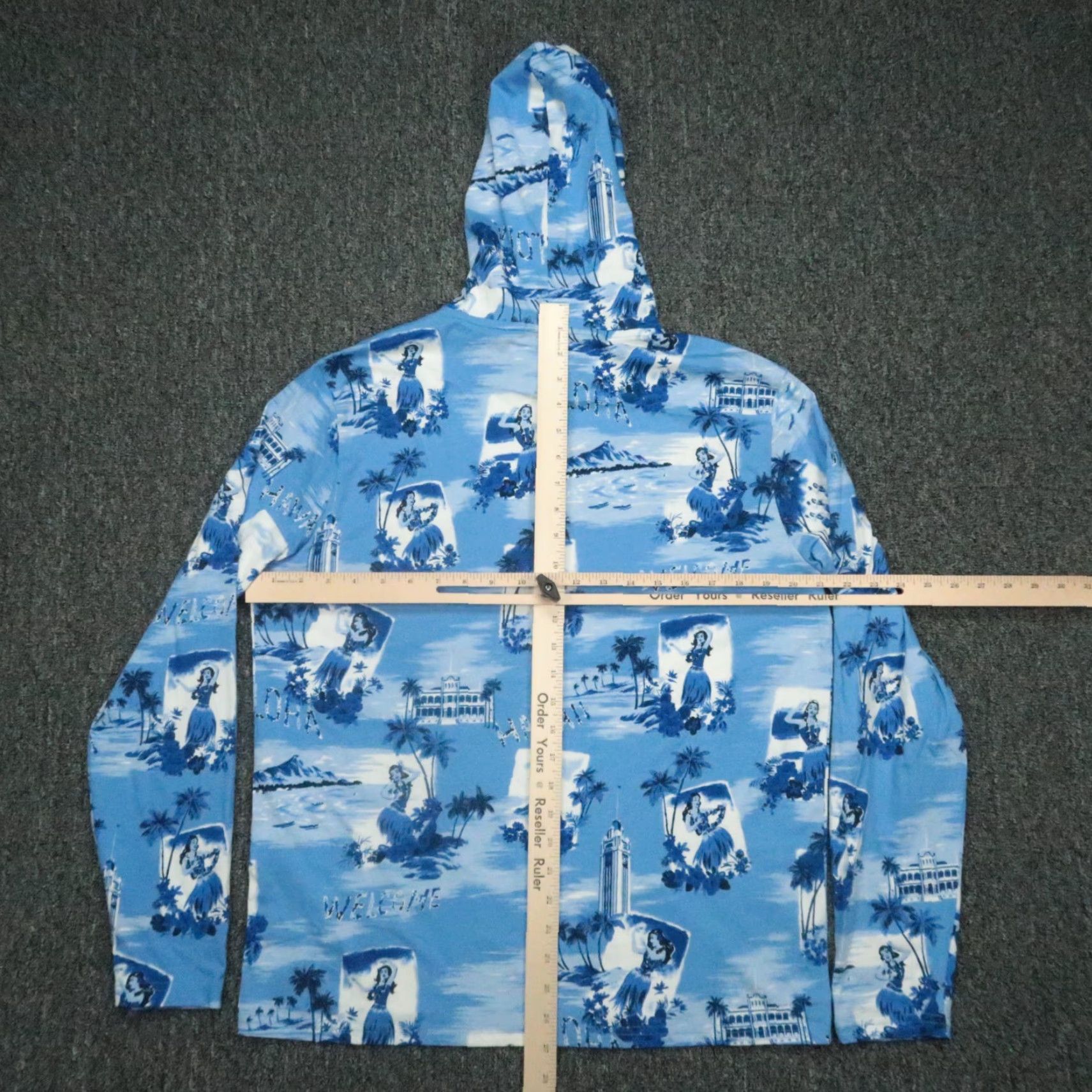 Polo Ralph Lauren VINTAGE Polo Ralph Lauren Hoodie Mens Medium Hawaiian Hula Aloha Lightweight Hooded NWT Size US M / EU 48-50 / 2 - 6 Thumbnail