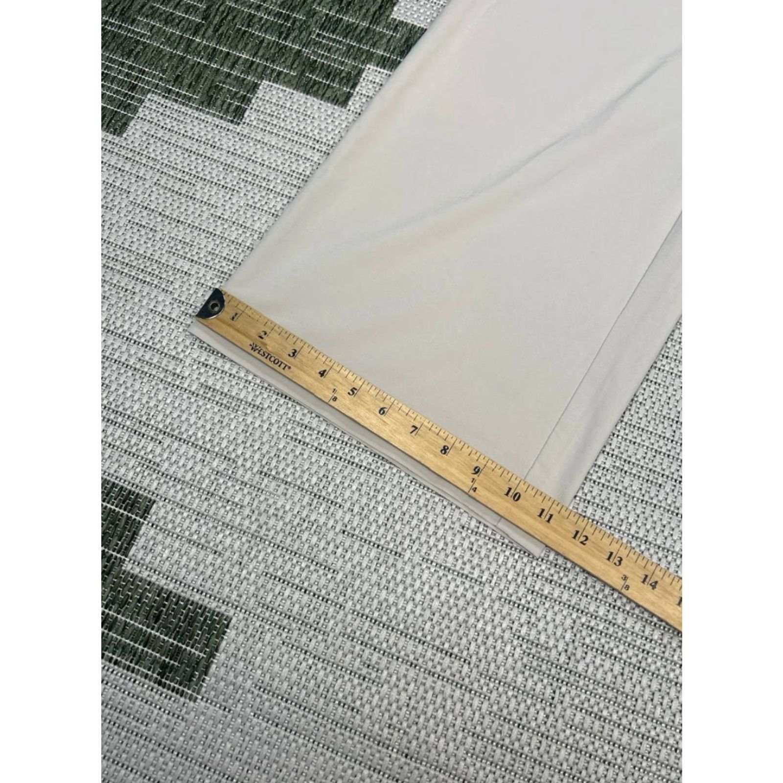 Athleta Pants Womens Cropped Wide-Leg Beige 0 Mid Rise Casual Semi Fitted Wide-Leg