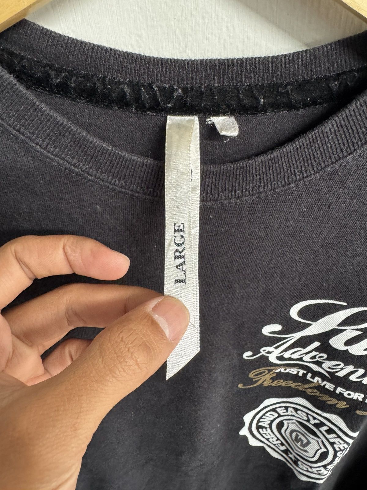Japanese Brand VINTAGE JAPANESE Y2K BY RETRO ATTITUDE FREEDOM LIFE SHIRT Size US M / EU 48-50 / 2 - 6 Thumbnail