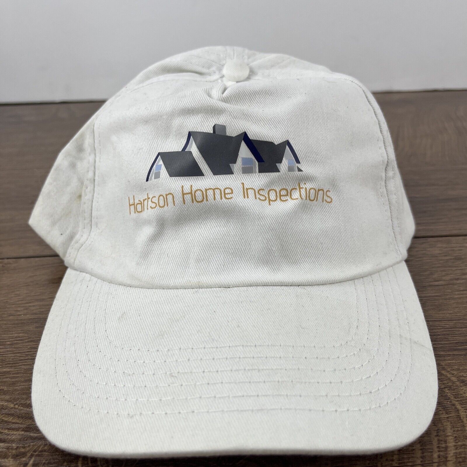 Other Hartson Home Inspections Hat White Hat Adjustable Adult Size Size ONE SIZE - 5 Thumbnail