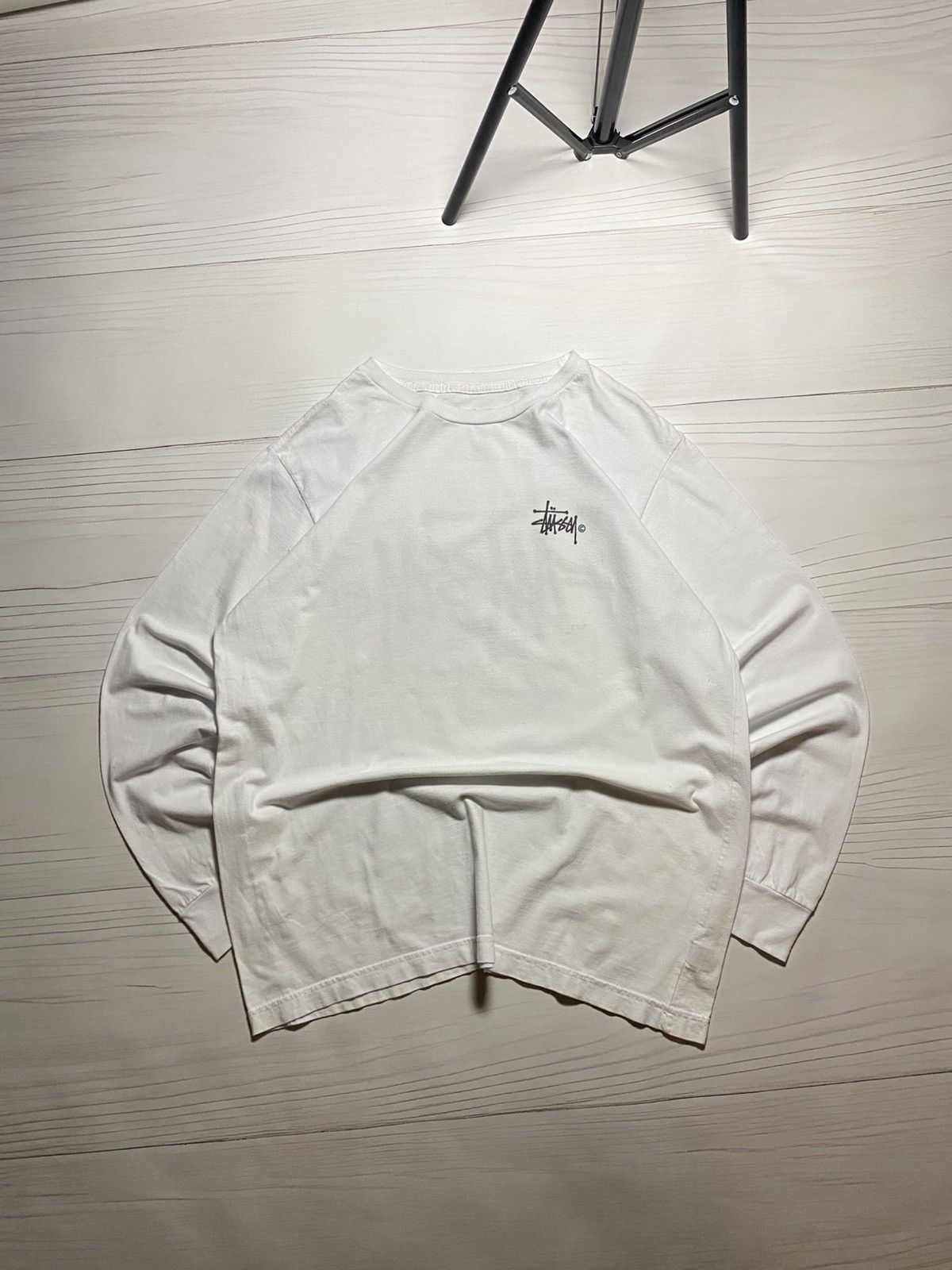 Stussy × Vintage Vintage Stussy Big Logo y2k longsleeve t shirt Size US L / EU 52-54 / 3 - 2 Thumbnail