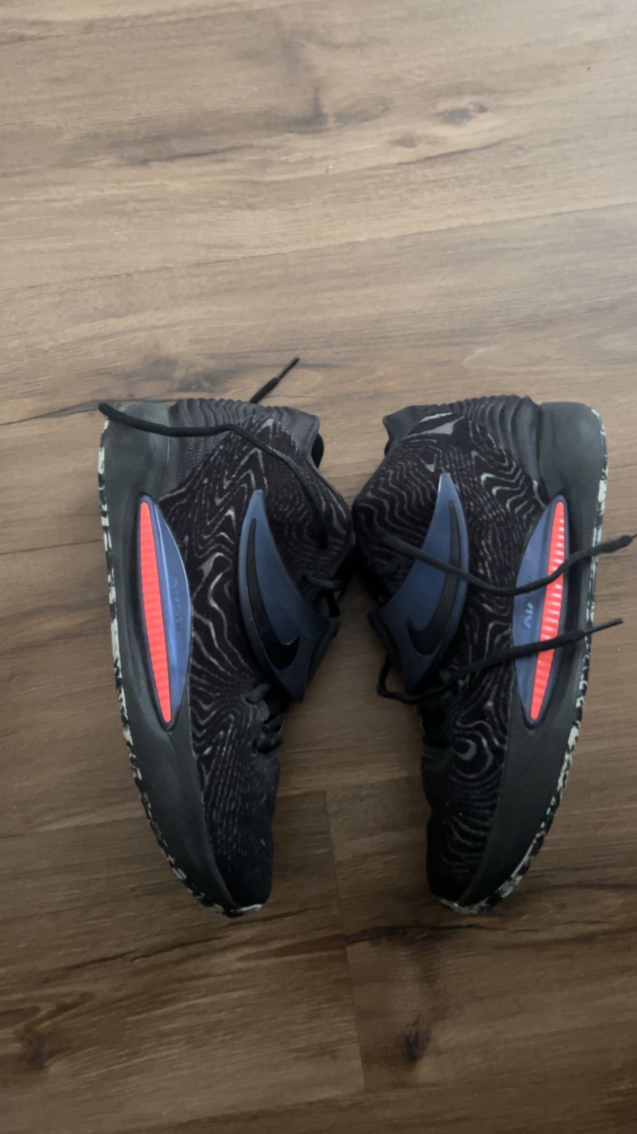 Nike Nike KD 14 Black Laser Crimson Size US 11 / EU 44 - 4 Thumbnail