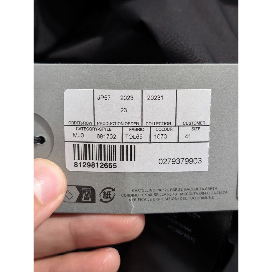 Balenciaga o1rshd1 Shirt Allover Poplin in Black/White Size US M / EU 48-50 / 2 - 20 Thumbnail