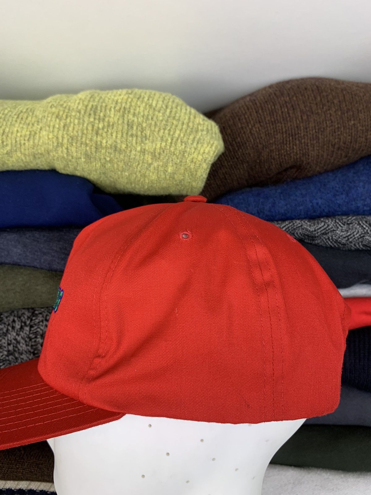 Vintage Vintage 90s Dunking Basketball Big Logo Cap Hat Size ONE SIZE - 11 Thumbnail