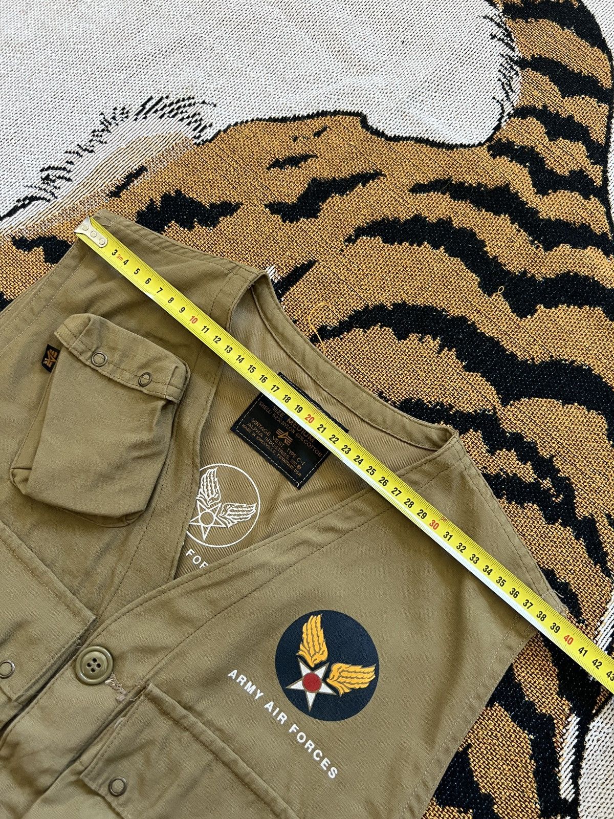 Alpha Industries Alpha Industries - rare Air Force Tactical vests Type-C1 Size US M / EU 48-50 / 2 - 6 Thumbnail