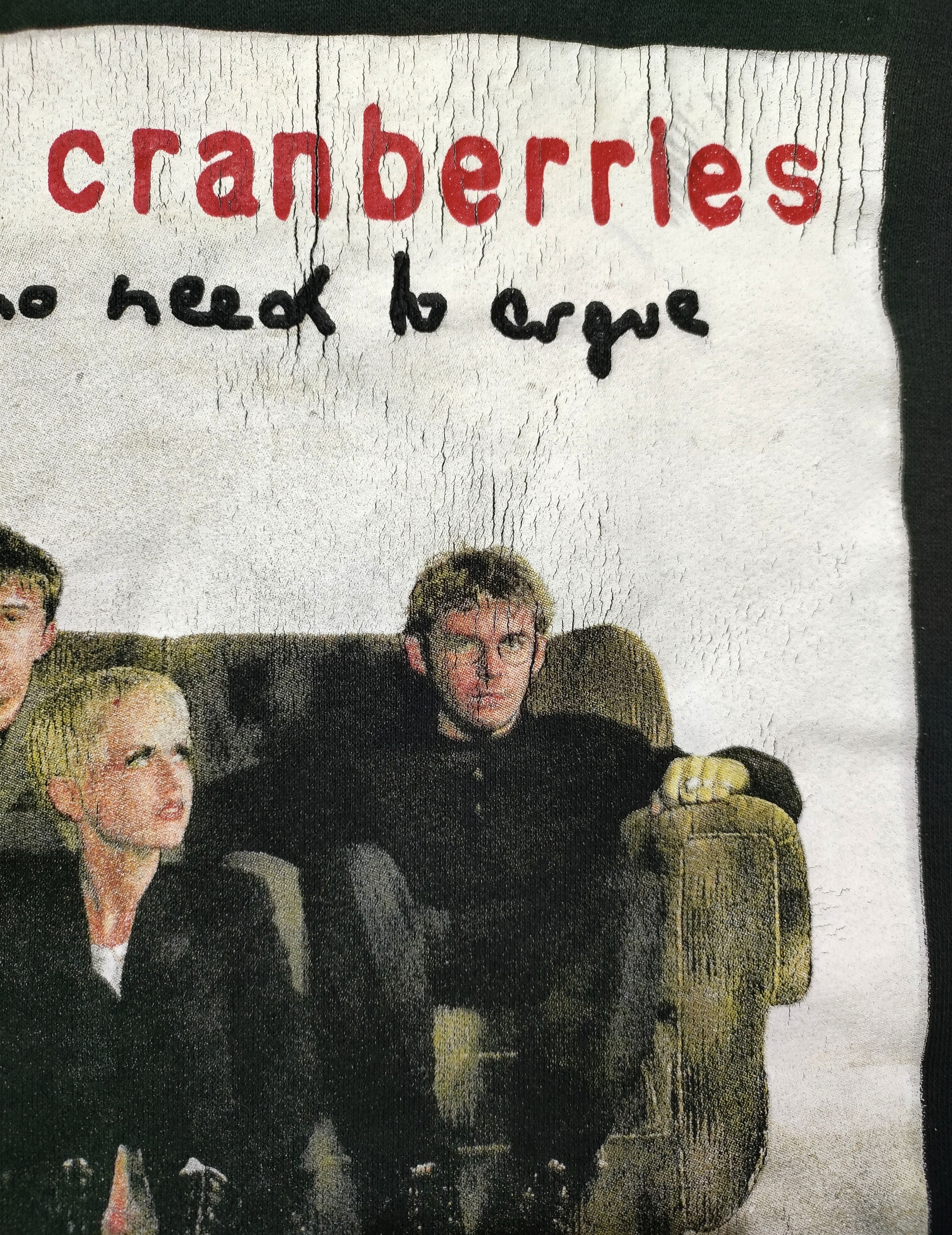 Band Tees Vtg Crewneck THE CRANBERRIES WORLD TOUR '94-'95 Size US XL / EU 56 / 4 - 9 Thumbnail