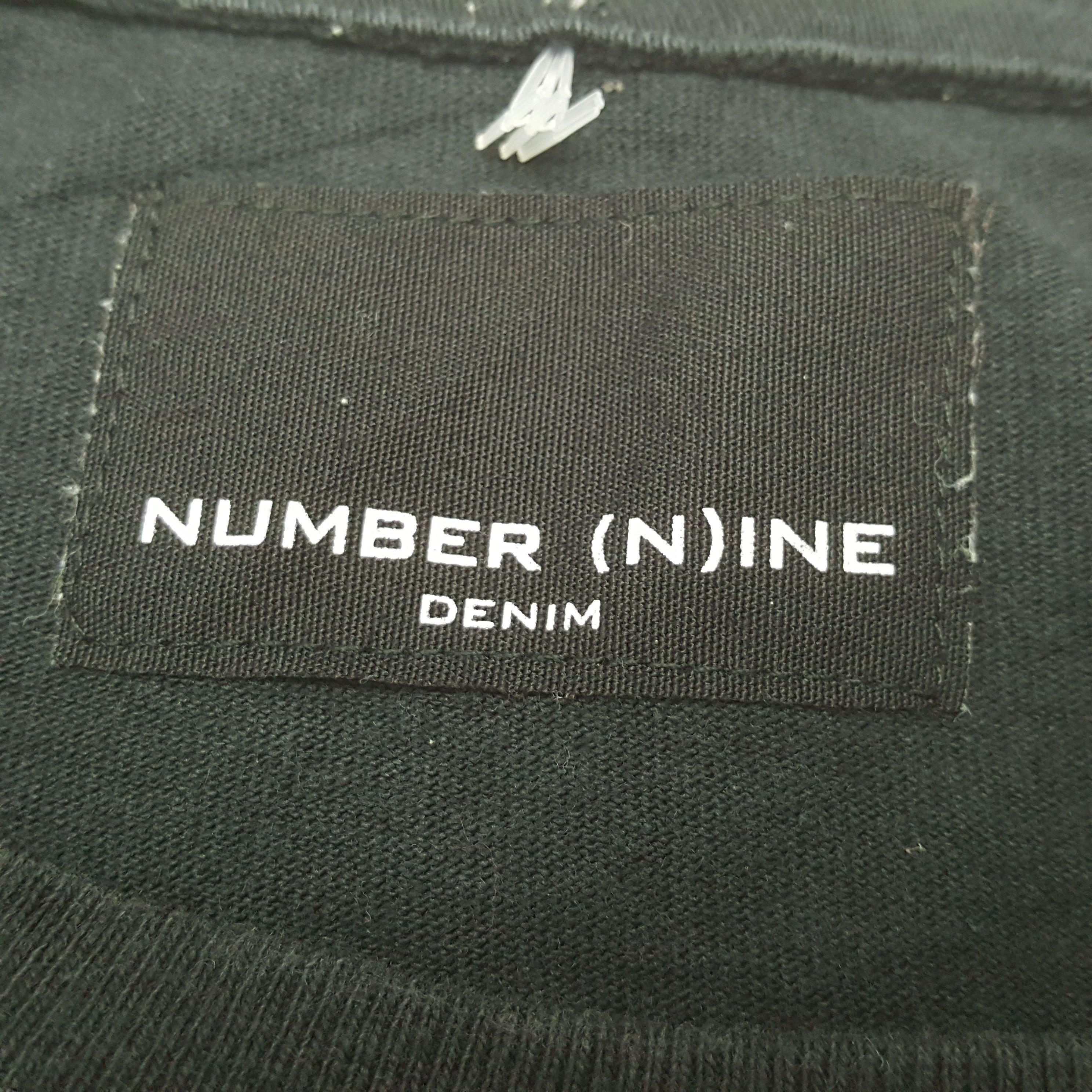 Number (N)ine NUMBER NINE Japanese Brand Custom Art Tshirt C285N24 Size US M / EU 48-50 / 2 - 5 Thumbnail