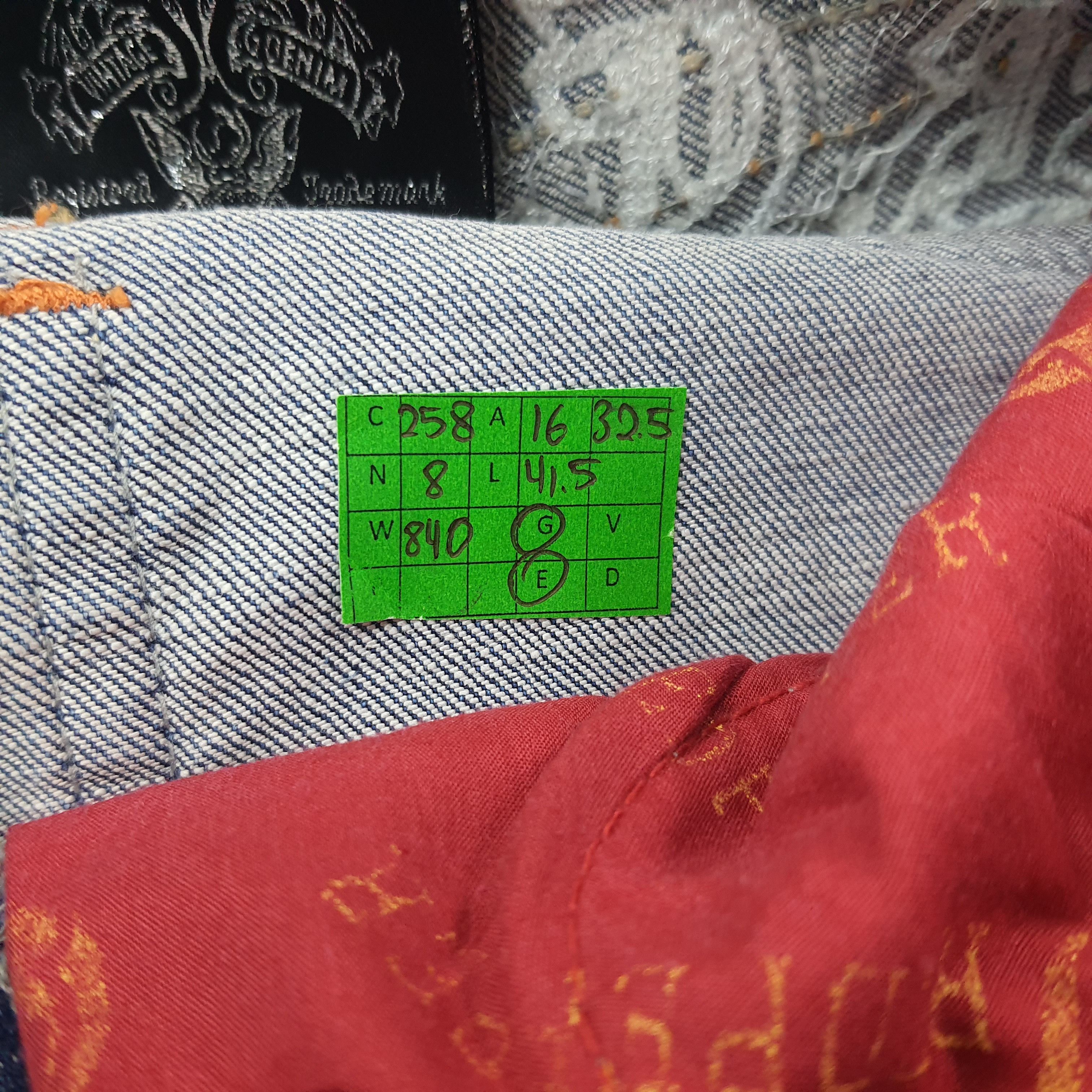 Japanese Brand Vintage Red Pepper Japan Denim Y2k Jeans C258N8 Size US 32 / EU 48 - 17 Thumbnail