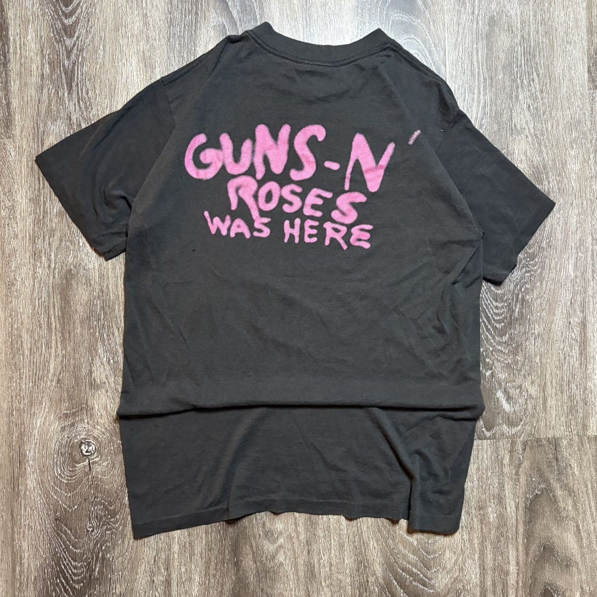 Other GRAIL Vintage 1987 Guns N Roses “Was Here” Graphic Band Tee Size US M / EU 48-50 / 2 - 3 Thumbnail