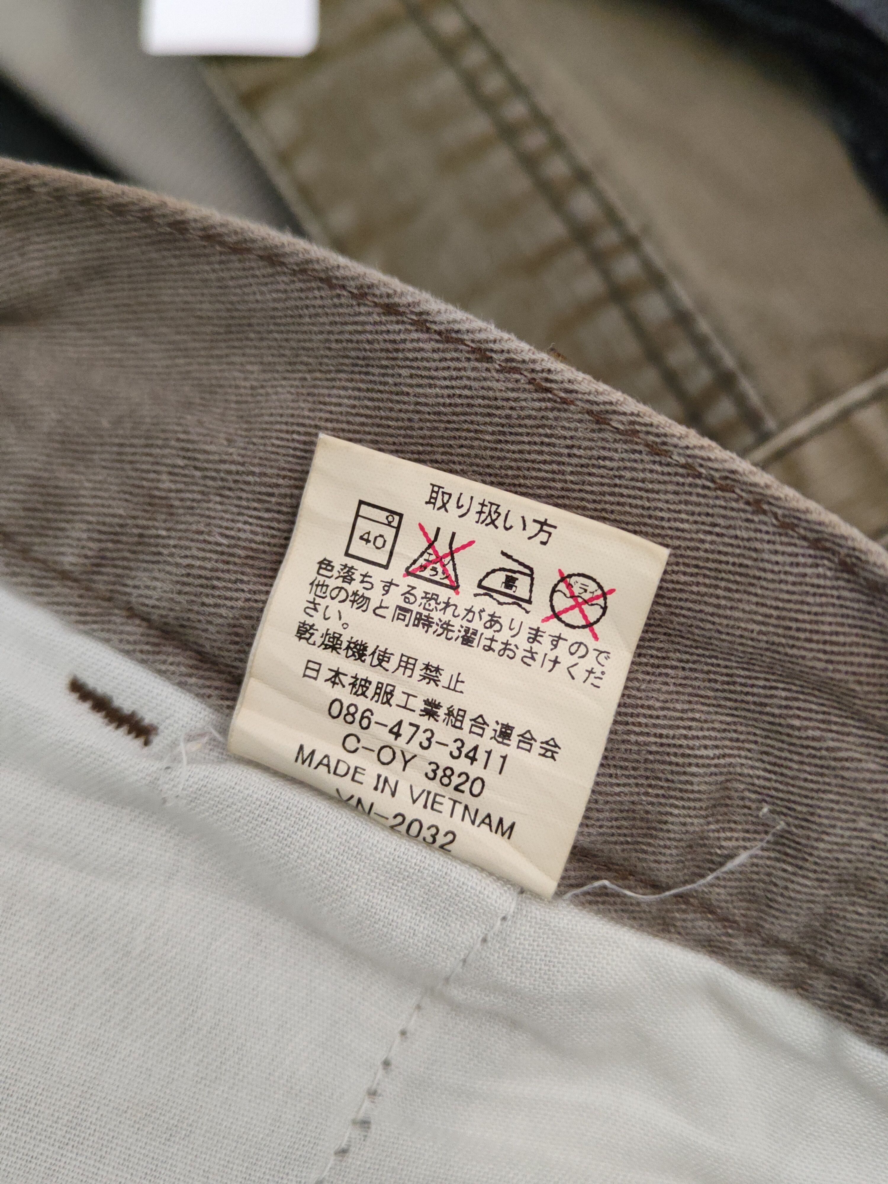 Japanese Brand DL Gran Cisco Light Brown Multipocket Cargo Pants #46-360 Size US 34 / EU 50 - 14 Thumbnail
