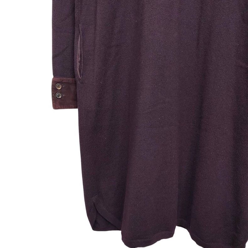 Other LORO PIANA size42 A dark purple cashmere dress Size M / US 6-8 / IT 42-44 - 4 Thumbnail