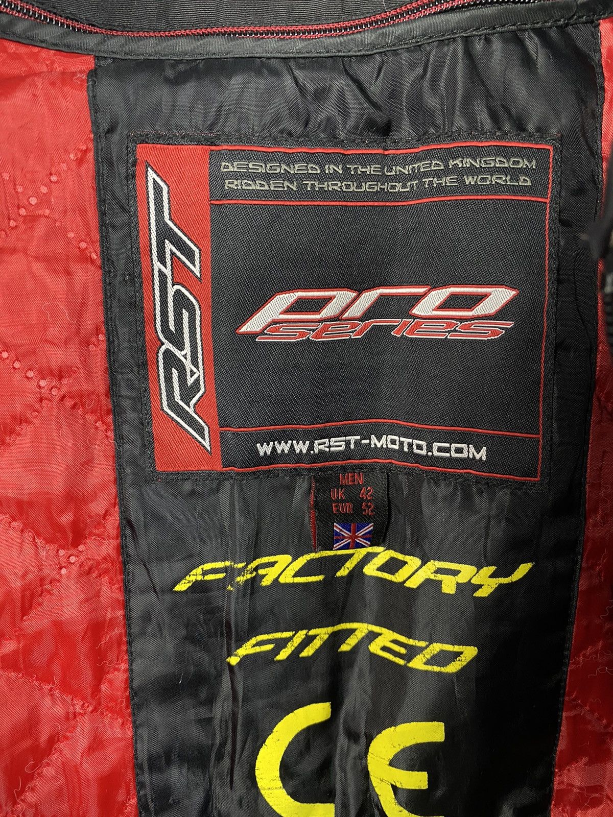 Other RST Pro Series Genuine Leather Jacket Motorcycle Biker 52 Size US L / EU 52-54 / 3 - 15 Thumbnail