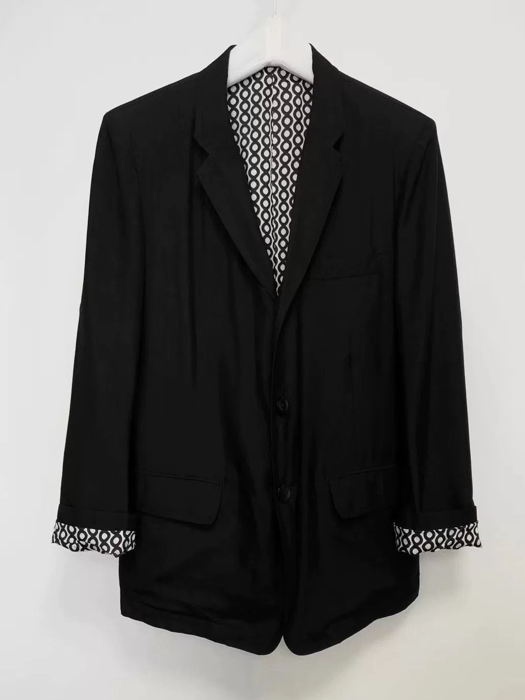 Y's for Men black double-sided silk jacket Size US L / EU 52-54 / 3 - 1 Thumbnail