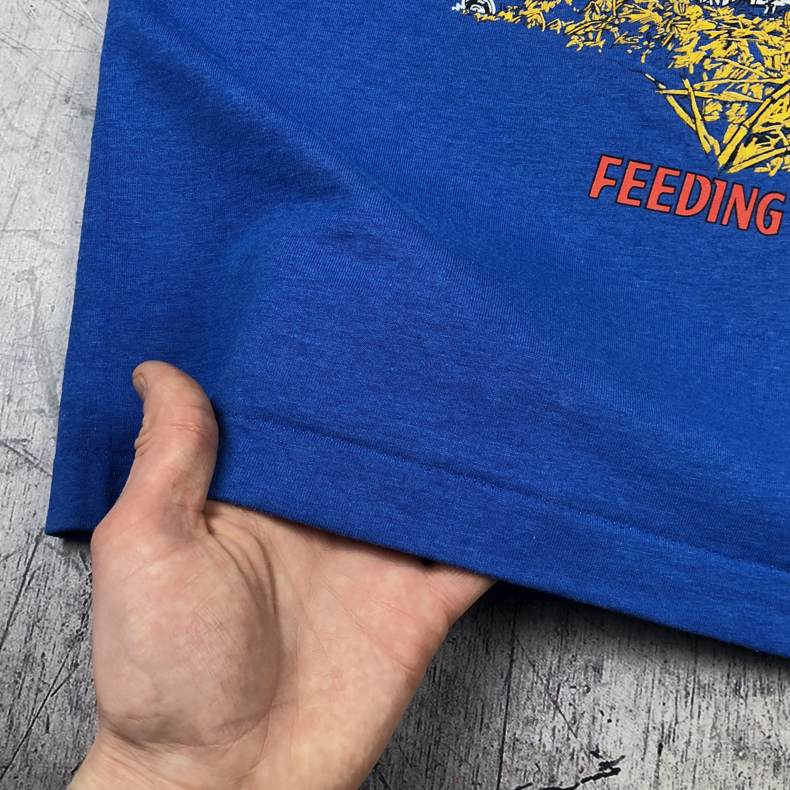 Vintage 1992 Great American Farm Feeding World USA T-Shirt Size US L / EU 52-54 / 3 - 9 Thumbnail