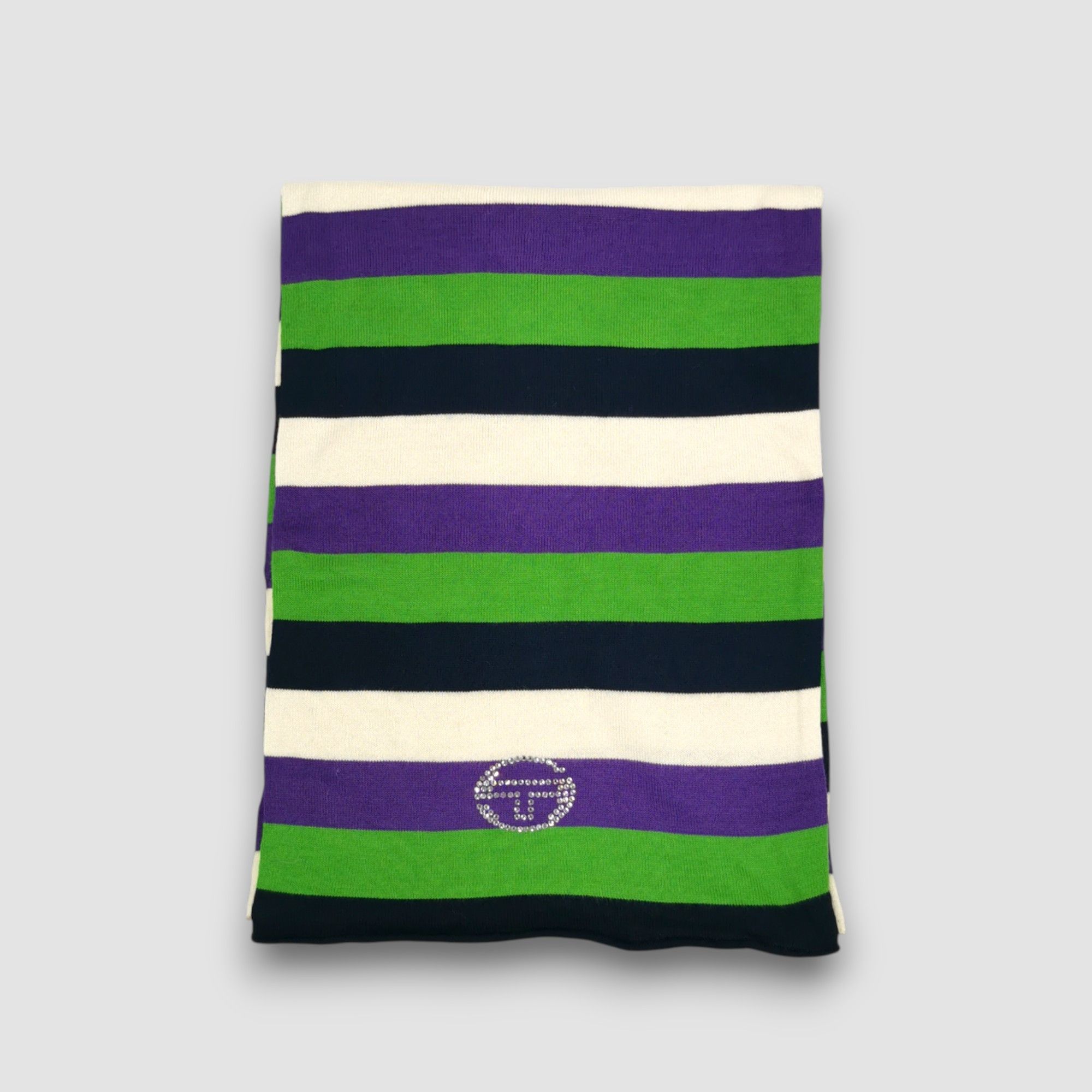 Sergio Tacchini Vintage Sergio Tacchini Scarf Wool Cashmere Scarves. Size ONE SIZE - 2 Thumbnail