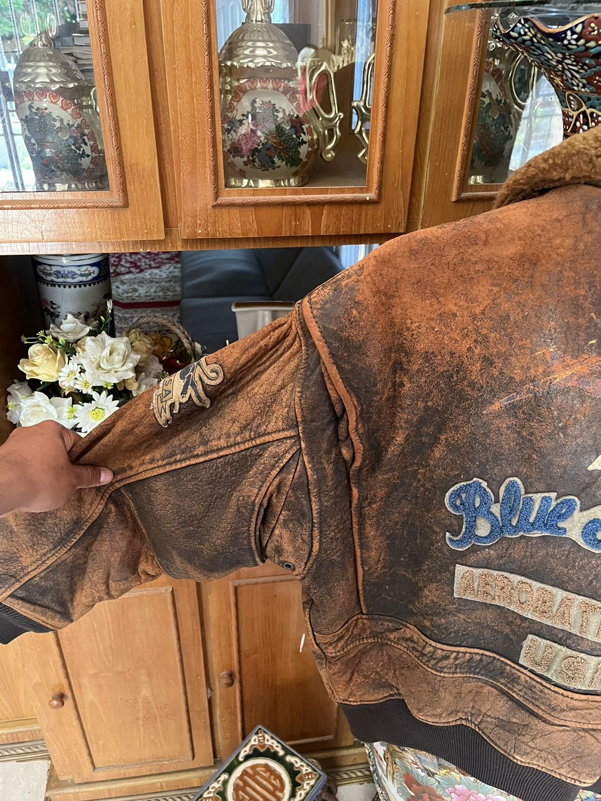 Avirex Vintage Avirex Blue Angels Fighter Pilot Jacket Size US S / EU 44-46 / 1 - 14 Thumbnail