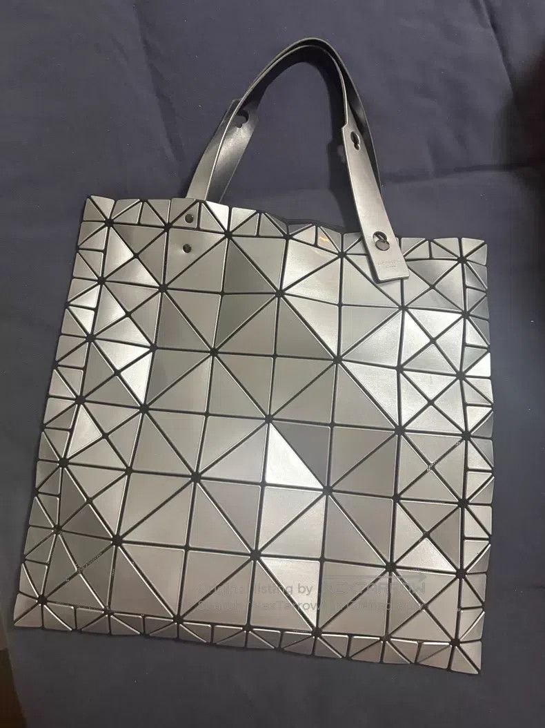 Issey Miyake Issey Miyake Six-compartment Silver Tote Bag Size ONE SIZE - 2 Thumbnail
