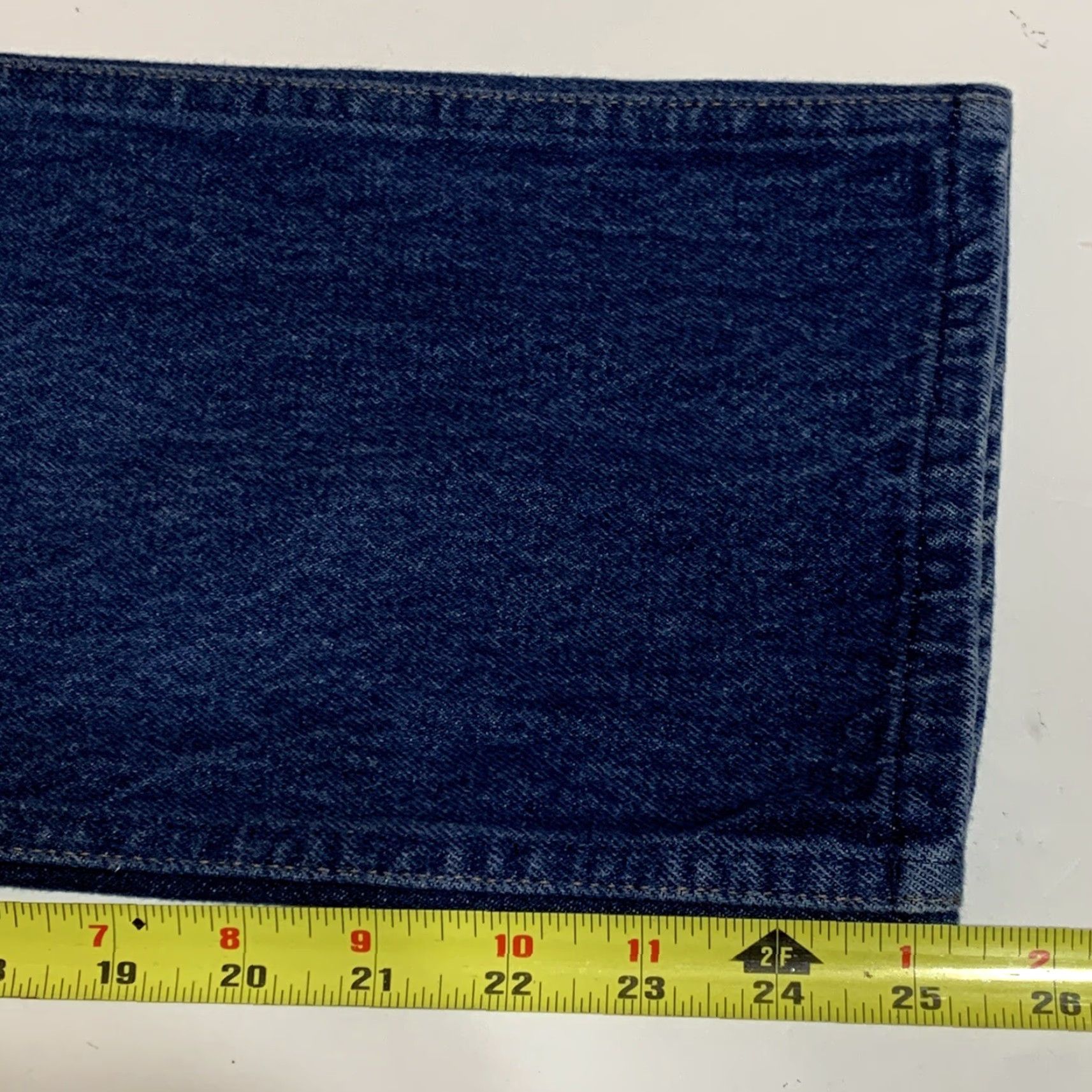 Wrangler VINTAGE Wrangler Jeans 915PW Mens Regular Fit Blue Denim 29x25 Jeans Mens 1980s Blue Denim 915PW Mens Regular Fit Jeans Size US 29 - 6 Thumbnail