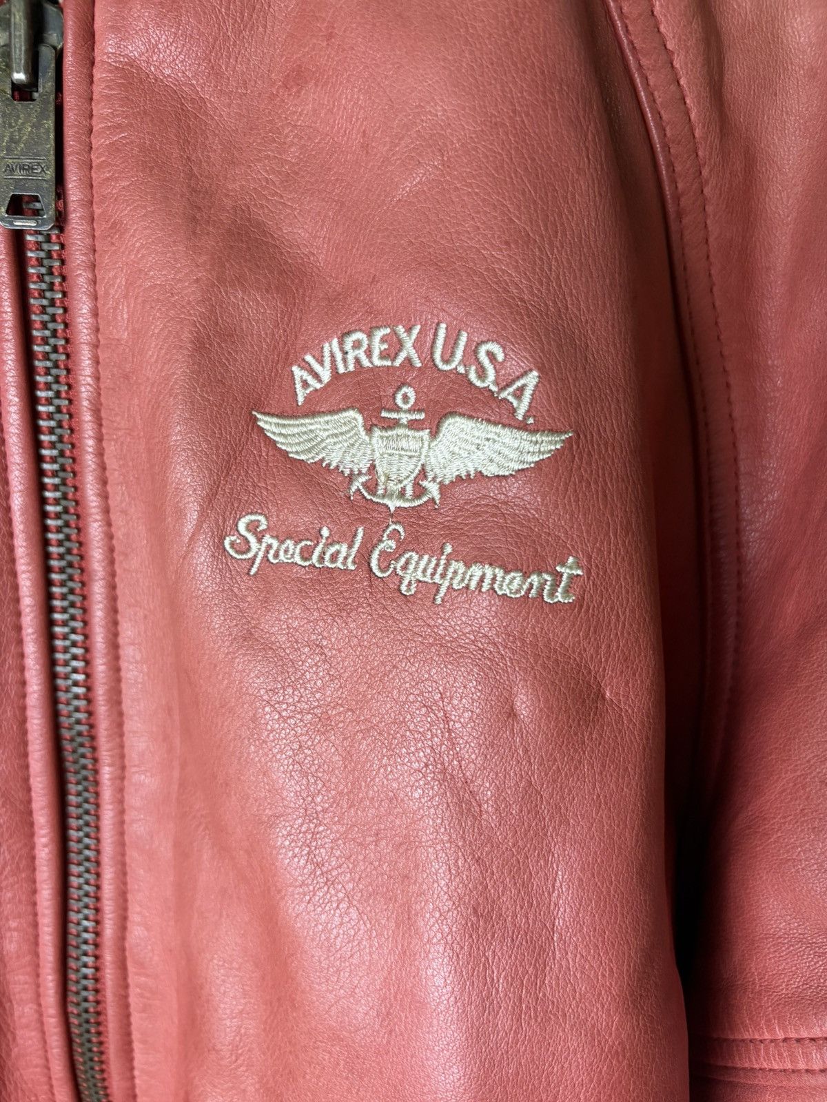 Avirex × Vintage Avirex USA Authentic Leather Jacket Size xs Size US S / EU 44-46 / 1 - 3 Thumbnail