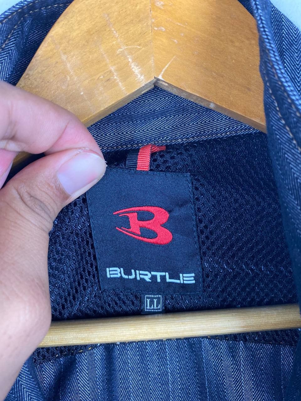 Japanese Brand burtle herringbone indigo worker jacket nice design Size US L / EU 52-54 / 3 - 6 Thumbnail
