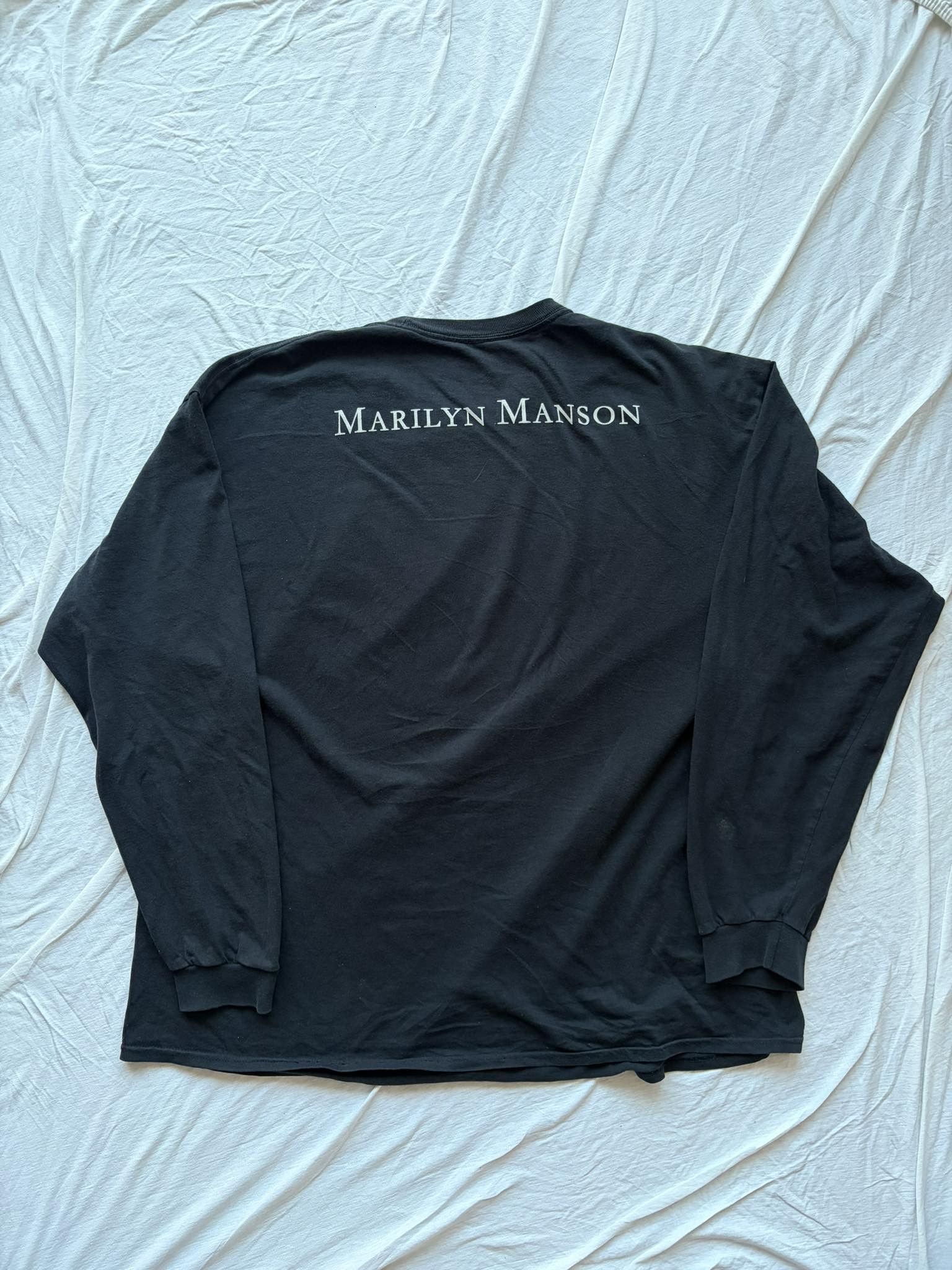 Band Tees Marilyn Manson mechanical animals era Face ls 90's Size US XL / EU 56 / 4 - 2 Thumbnail