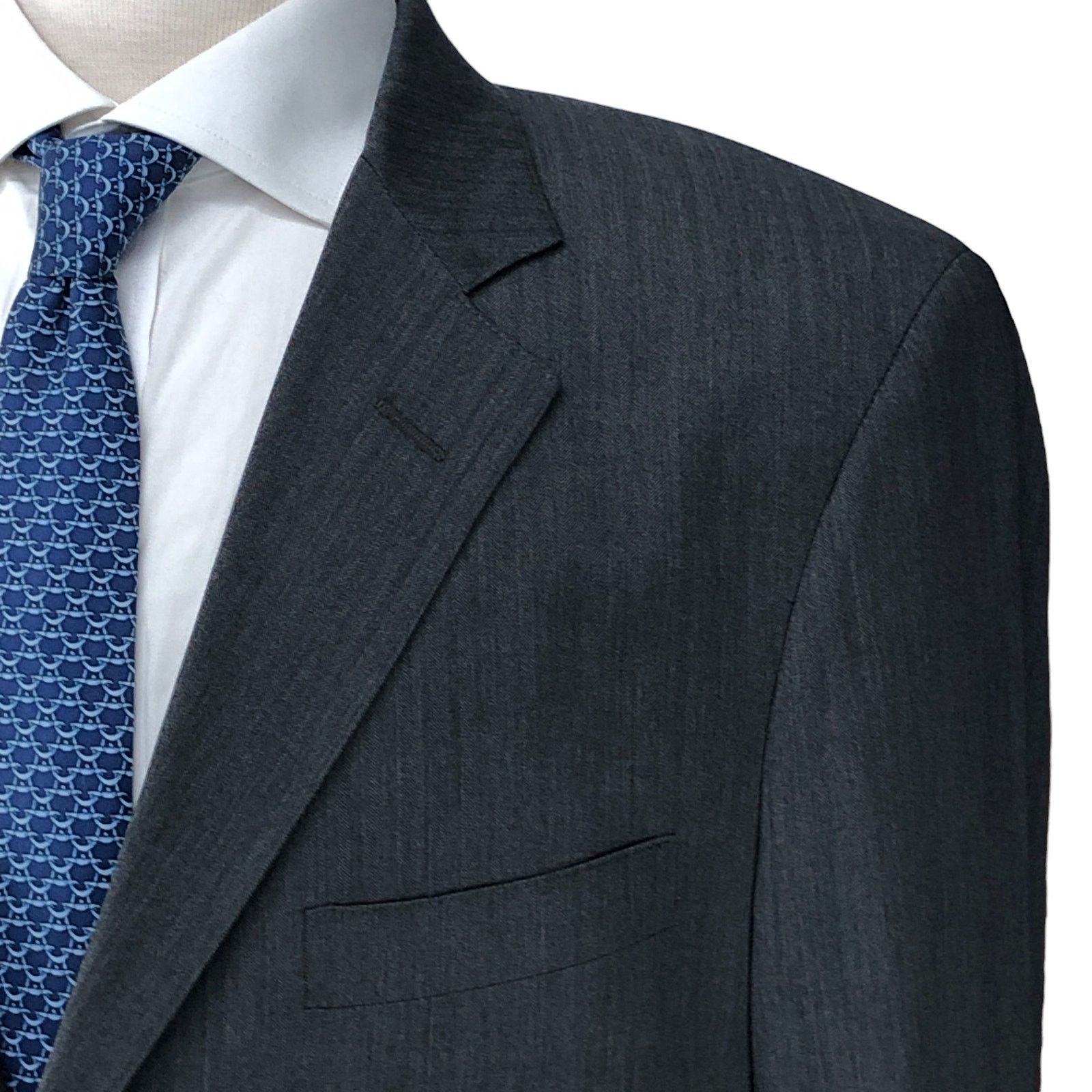 Southwick Southwick Men Sz 44XL Extra Long Suit 2 Piece *TINY FLAW Size 44L - 5 Thumbnail