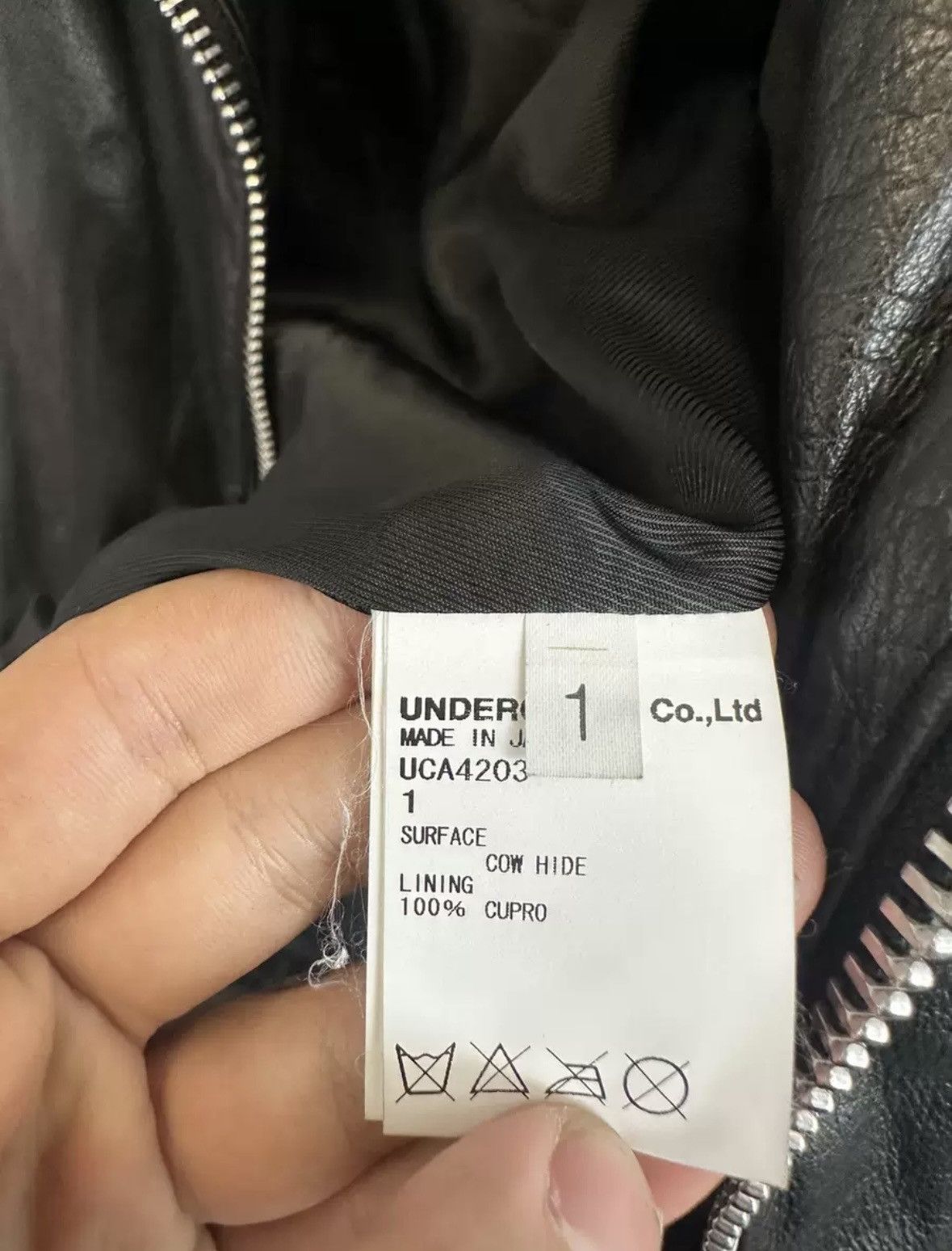Undercover Undercover leather jacket Size US M / EU 48-50 / 2 - 6 Thumbnail