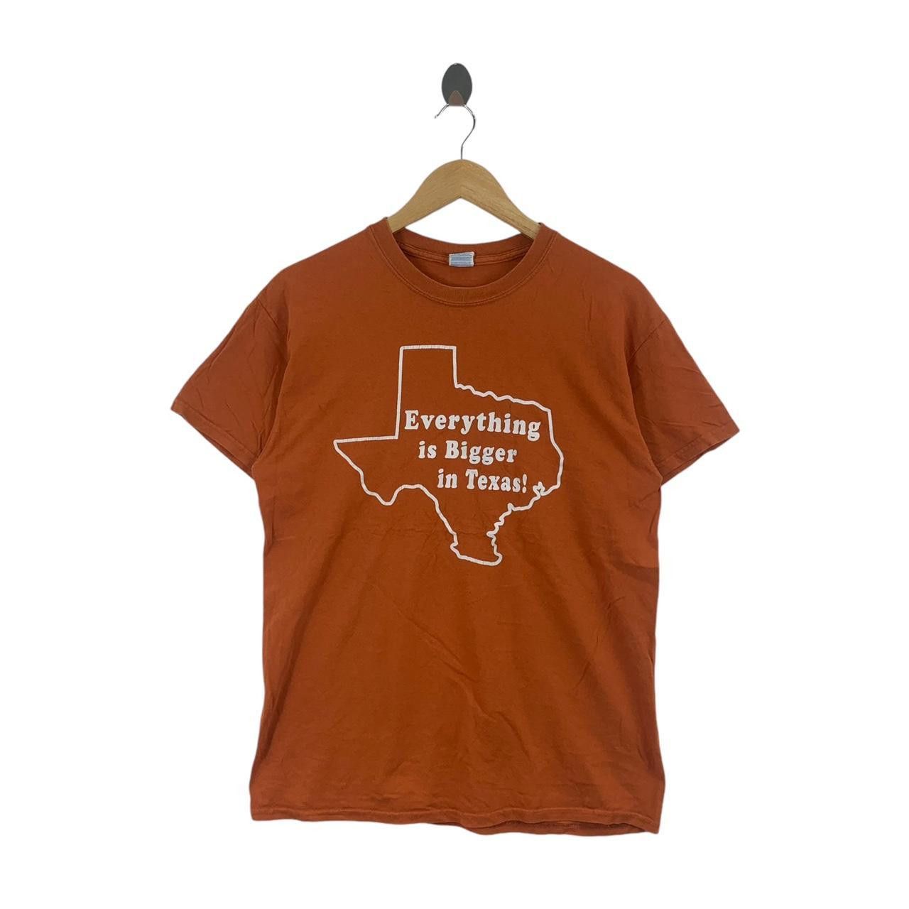 Vintage Vintage TEXAS USA Everything Is Biggest Tee Shirt Top Size US M / EU 48-50 / 2 - 1 Thumbnail