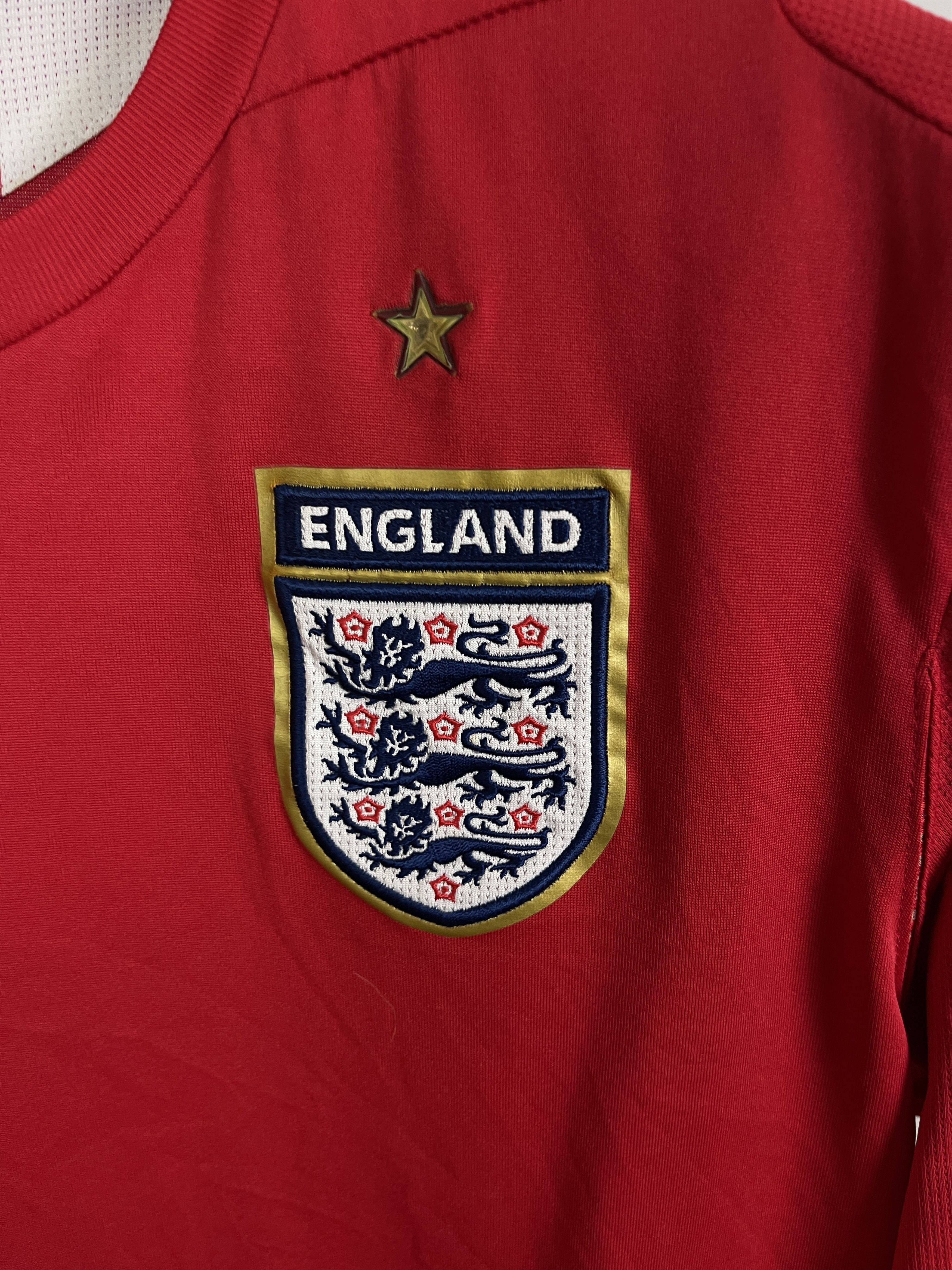 Umbro Umbro 06/07 David Beckham England World Cup Jersey Kit L XL Size US L / EU 52-54 / 3 - 3 Thumbnail