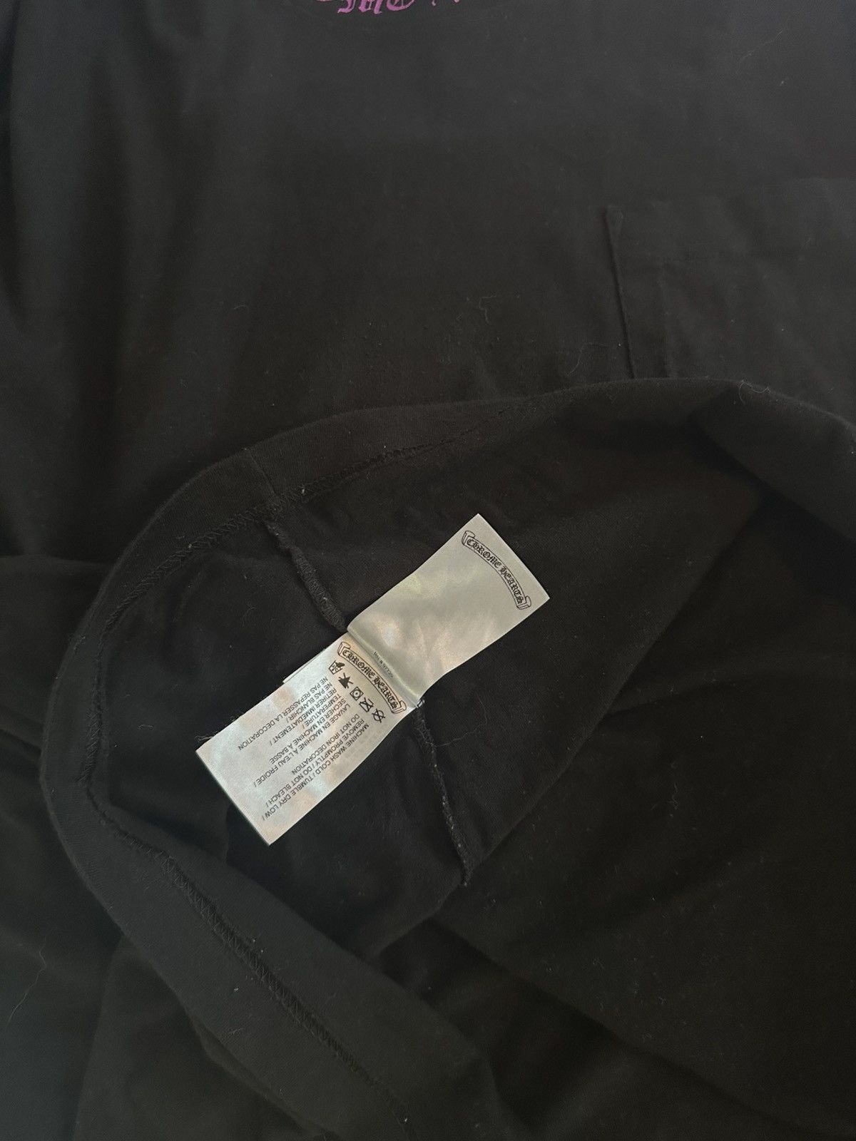 Chrome Hearts Chrome Hearts long sleeve rare purple neck scroll Size US L / EU 52-54 / 3 - 9 Thumbnail