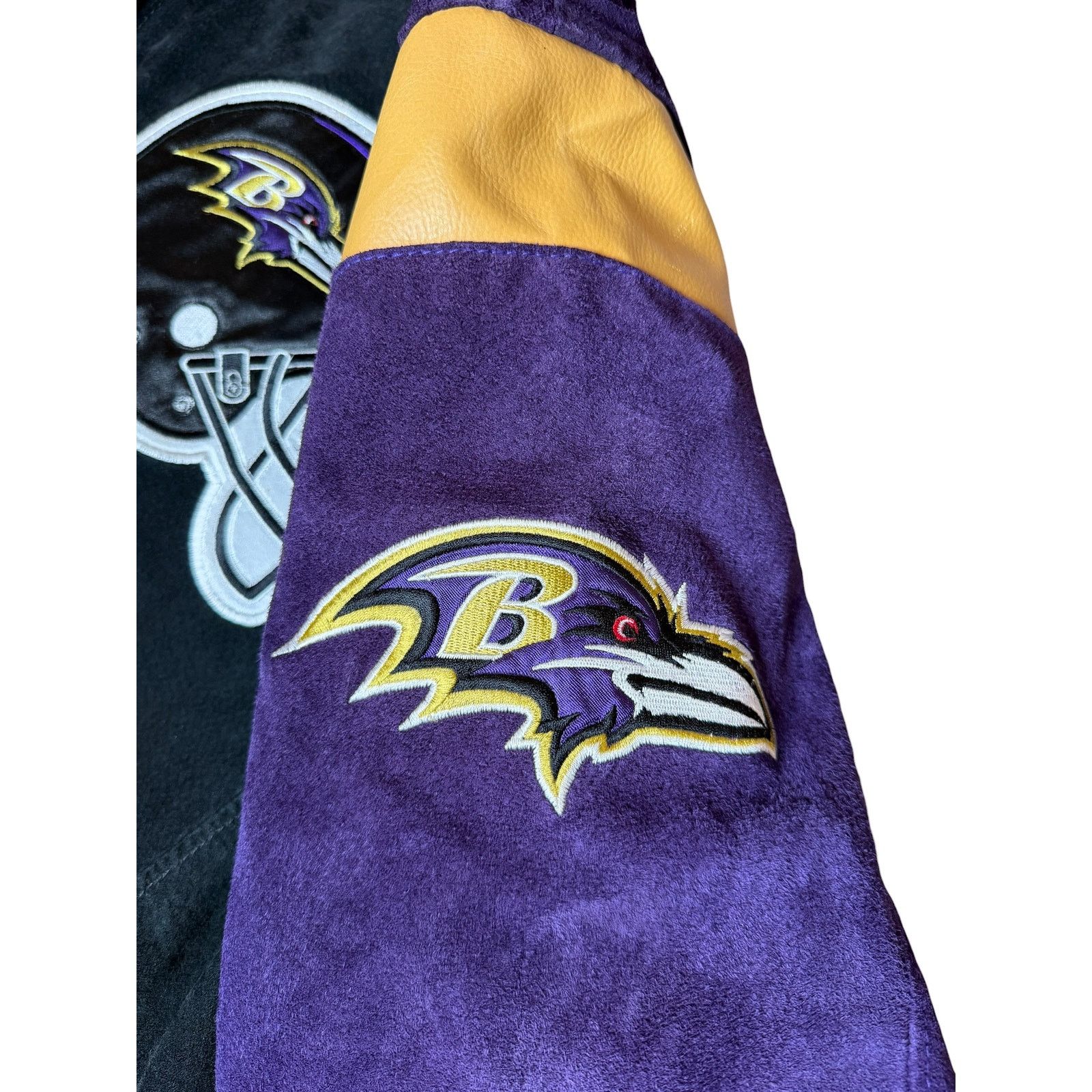 NFL × Vintage Vintage Baltimore Ravens NFL Bomber Jacket Size US L / EU 52-54 / 3 - 5 Thumbnail