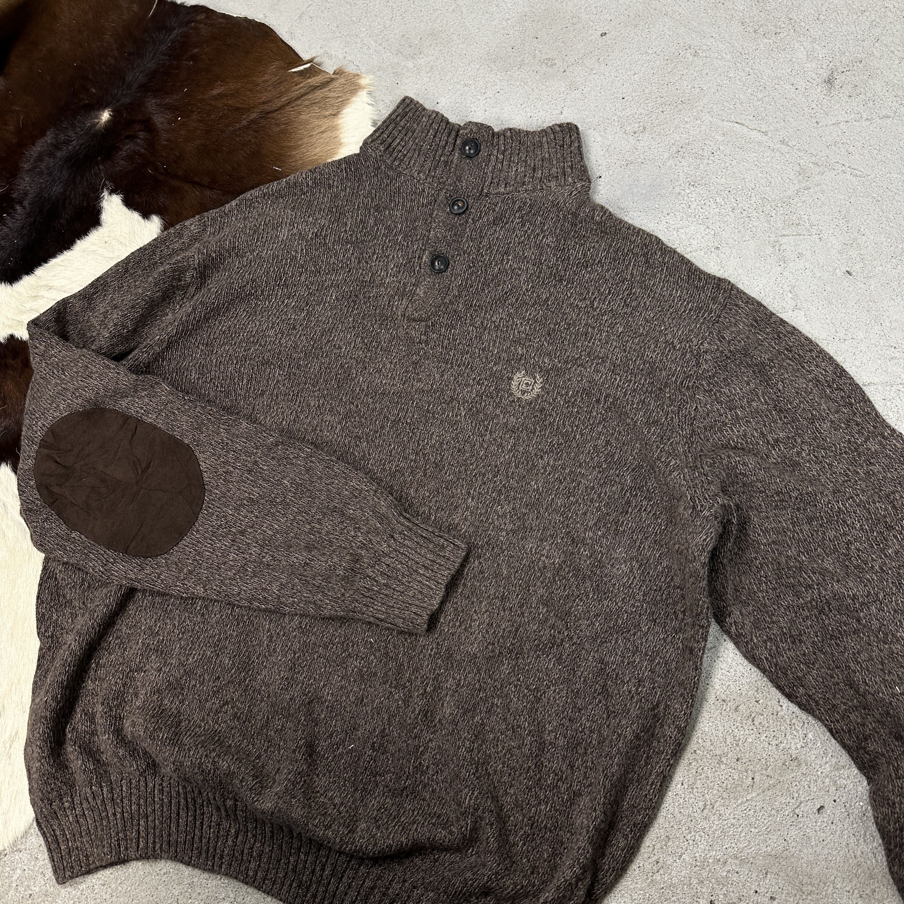 Ralph Lauren × Vintage Vintage Casual 00s 1/4 Zip Chaps Ralph Lauren Sweater Size US XL / EU 56 / 4 - 5 Thumbnail