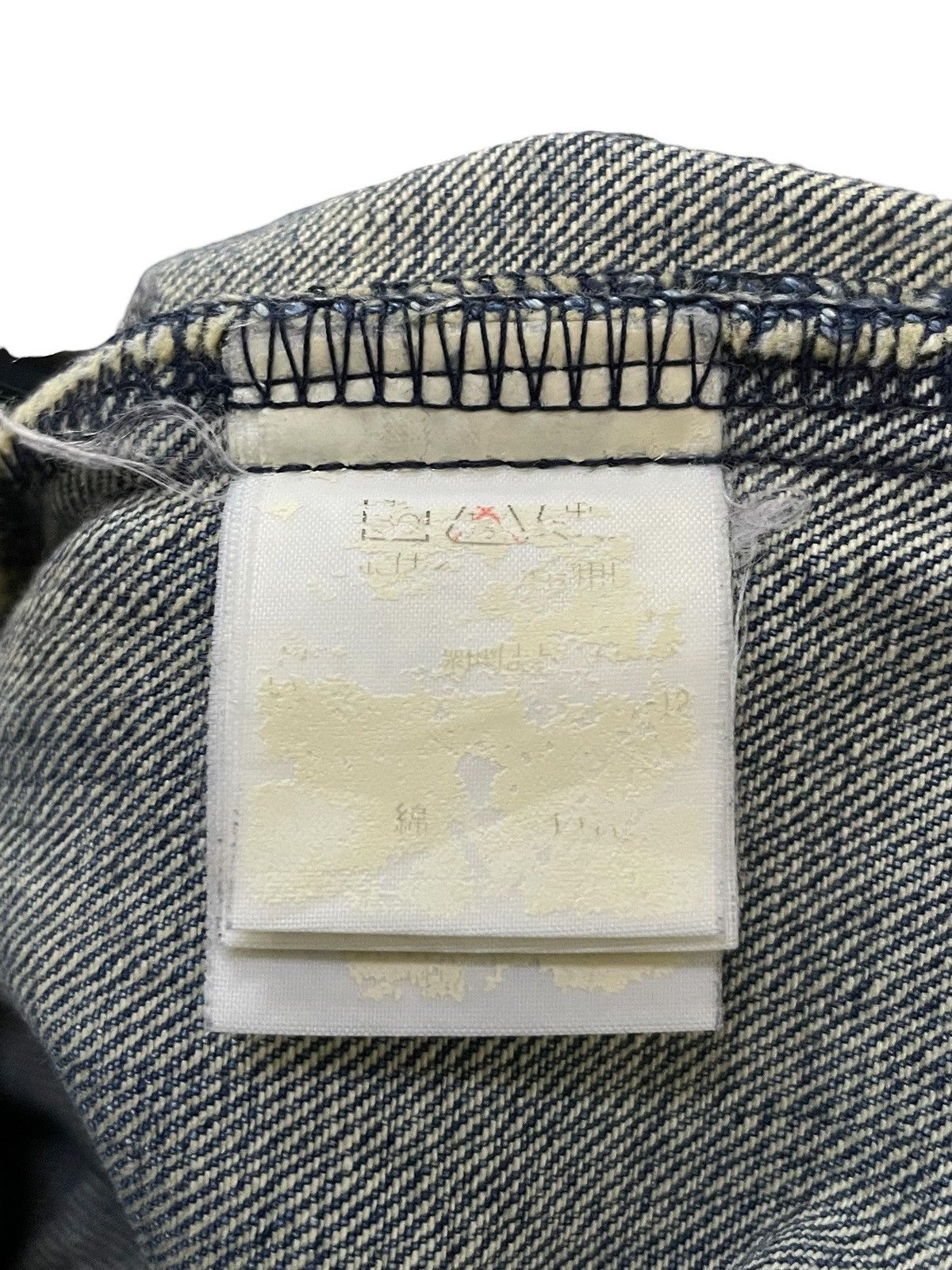 Final Home Tsumori Chisato Miyake Baker Carpenter Zip Up Leg Jeans Size US 30 / EU 46 - 17 Thumbnail